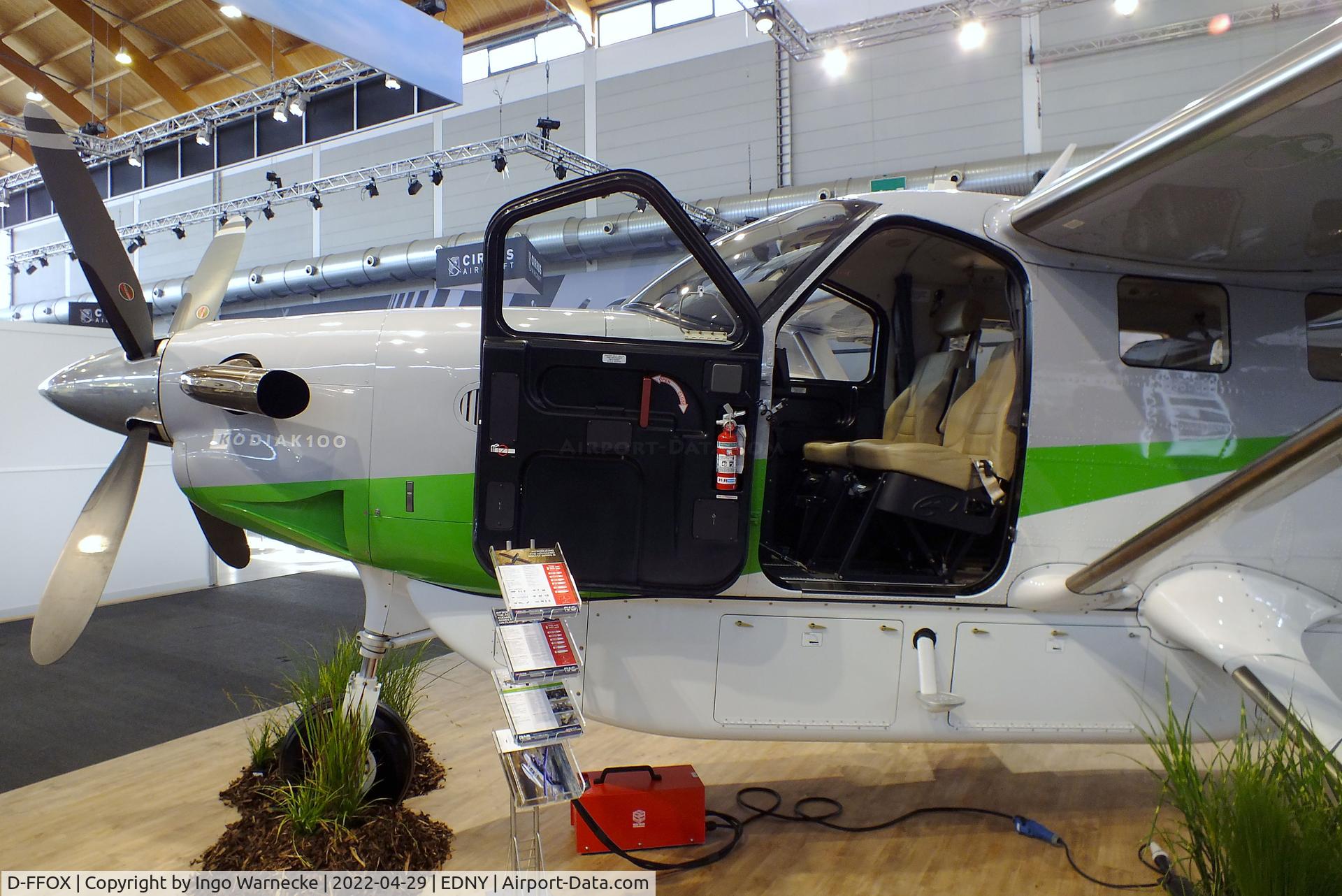 D-FFOX, 2019 Quest Kodiak 100 C/N 100-0268, Quest Kodiak 100 at the AERO 2022, Friedrichshafen