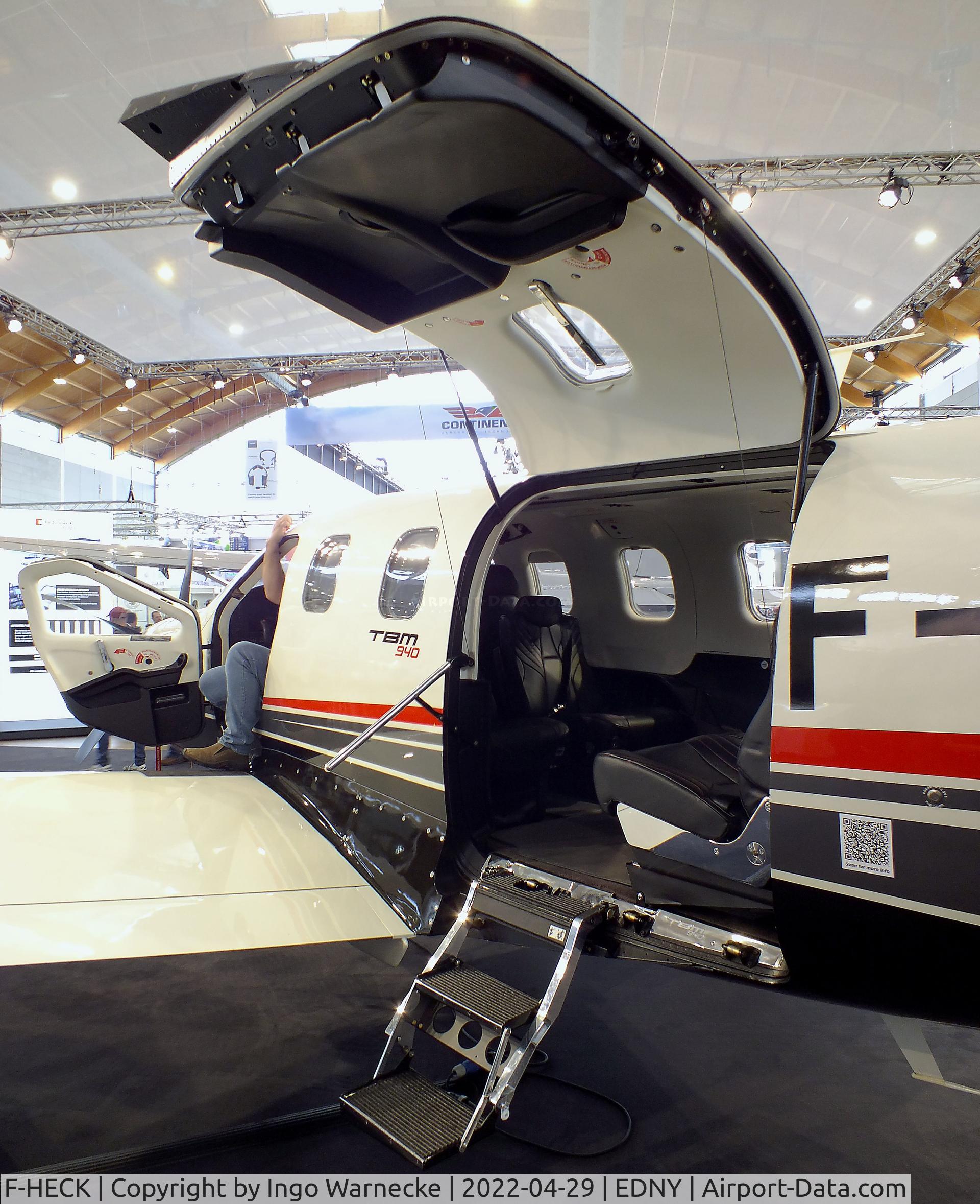 F-HECK, 2020 Daher TBM-940 C/N 1320, Daher-Socata TBM-940 at the AERO 2022 Friedrichshafen  #i