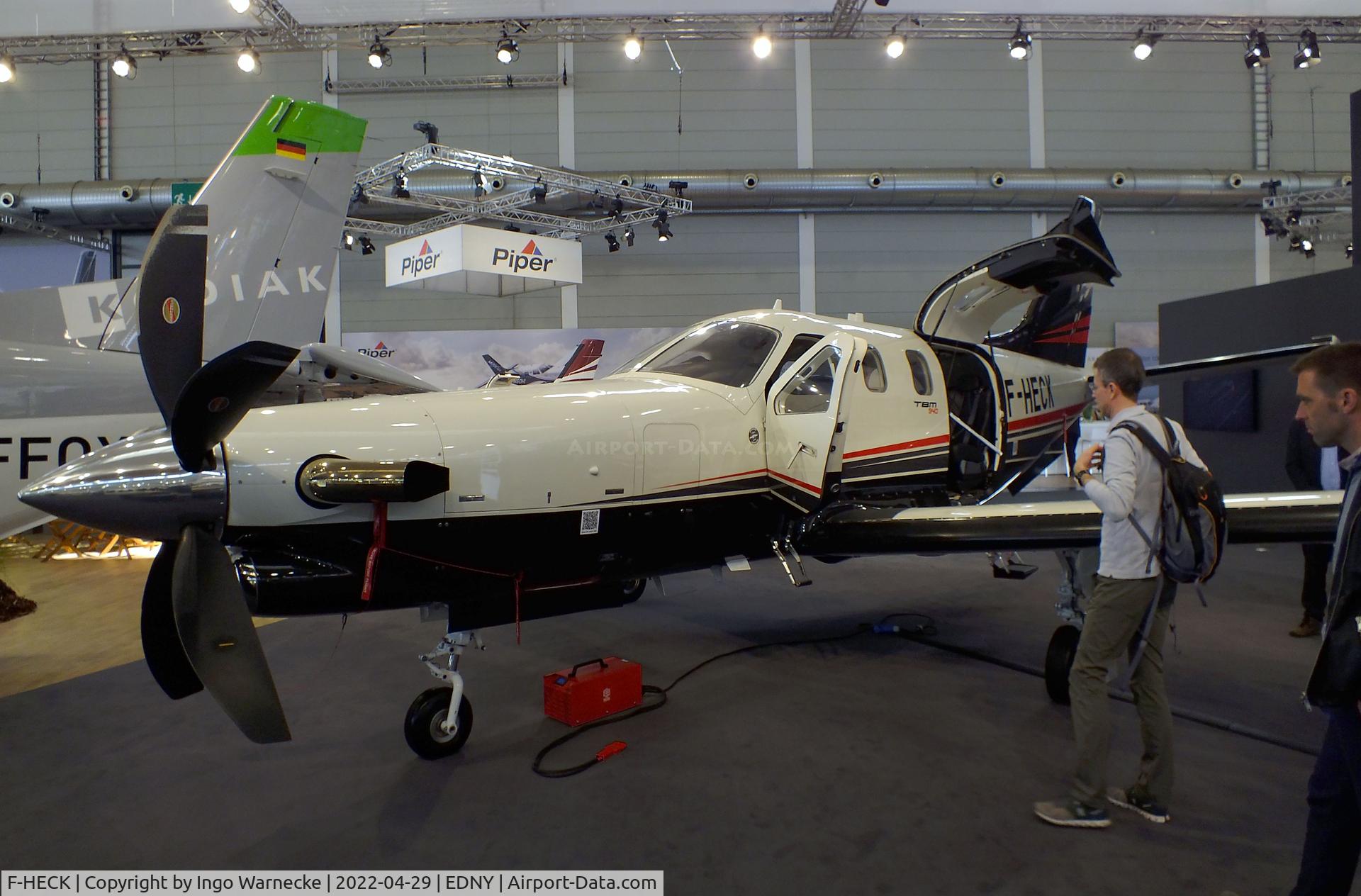 F-HECK, 2020 Daher TBM-940 C/N 1320, Daher-Socata TBM-940 at the AERO 2022, Friedrichshafen
