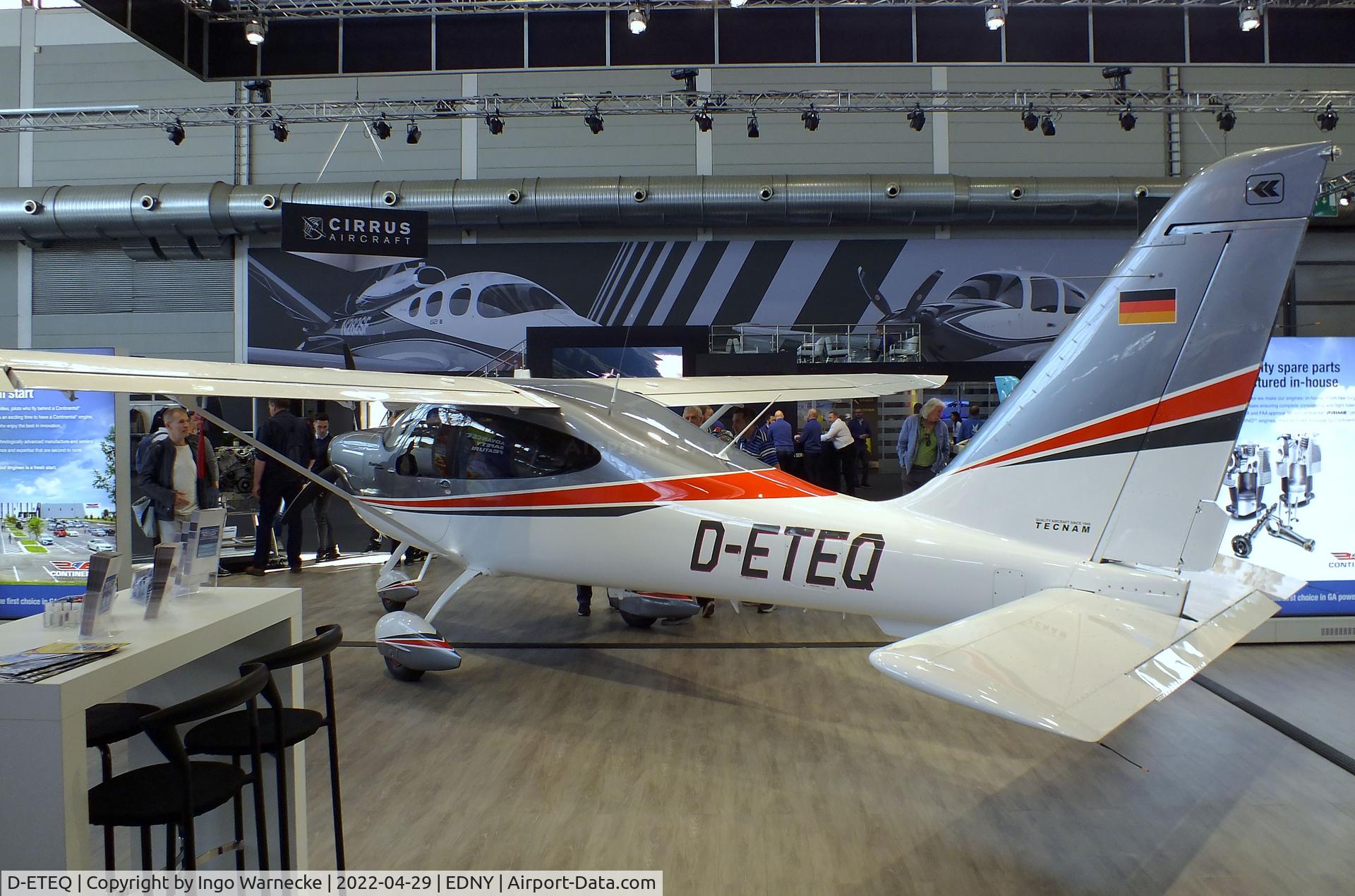 D-ETEQ, Tecnam P-2010 Mk.II C/N Not found D-ETEQ, Tecnam P2010 Mk II Premium Edition at the AERO 2022, Friedrichshafen