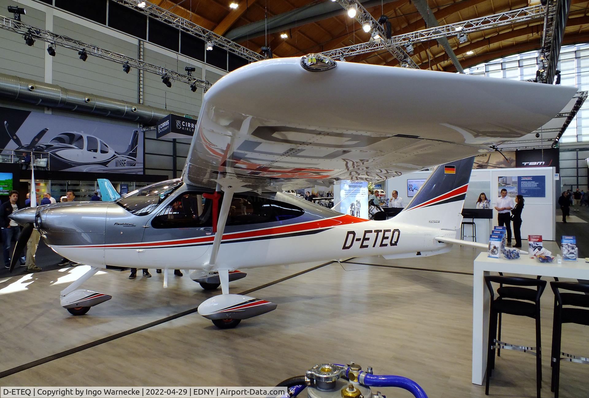 D-ETEQ, Tecnam P-2010 Mk.II C/N Not found D-ETEQ, Tecnam P2010 Mk II Premium Edition at the AERO 2022, Friedrichshafen