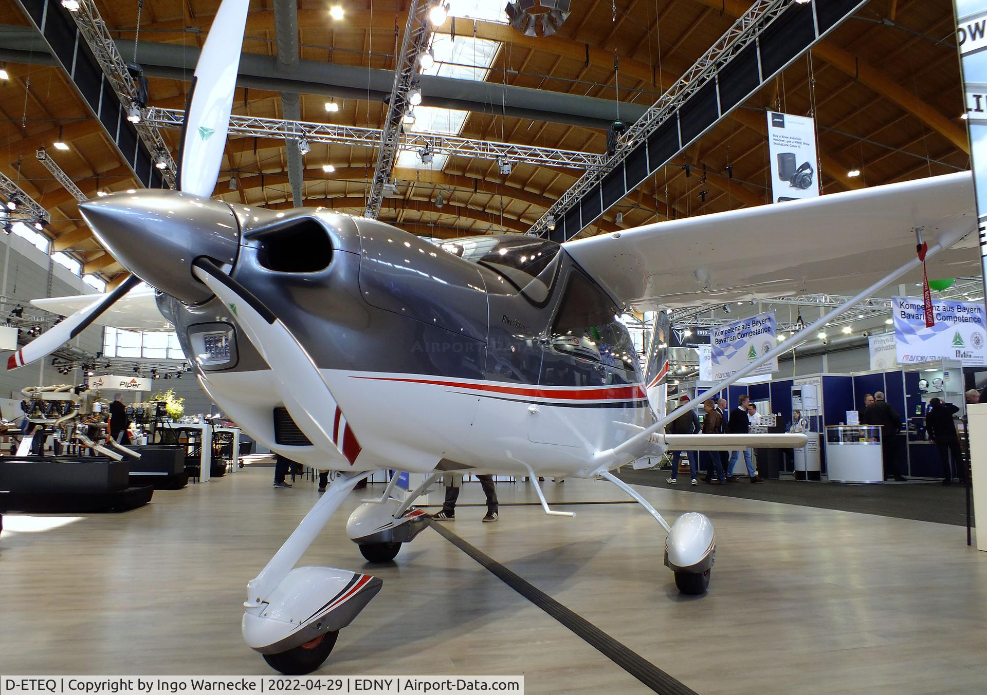 D-ETEQ, Tecnam P-2010 Mk.II C/N Not found D-ETEQ, Tecnam P2010 Mk II Premium Edition at the AERO 2022, Friedrichshafen