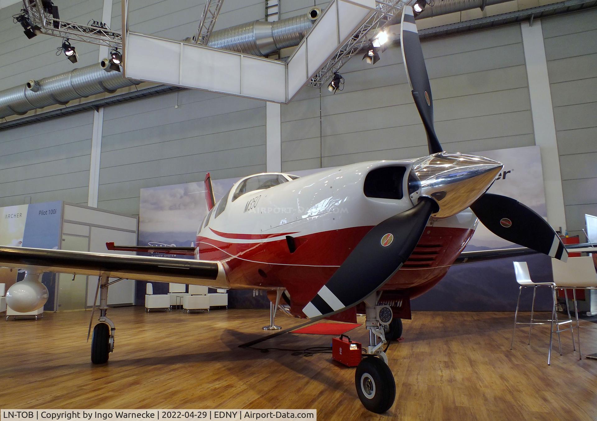 LN-TOB, 2021 Piper PA-46-350P Malibu Mirage Malibu Mirage C/N 4636780, Piper PA-46-350P Malibu Mirage at the AERO 2022, Friedrichshafen