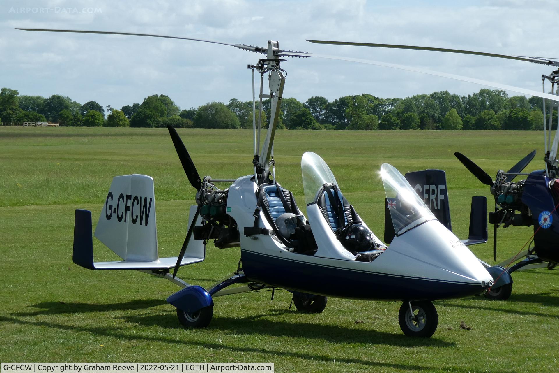 G-CFCW, 2008 Rotorsport UK MT-03 C/N RSUK/MT-03/036, Parked at Old Warden.