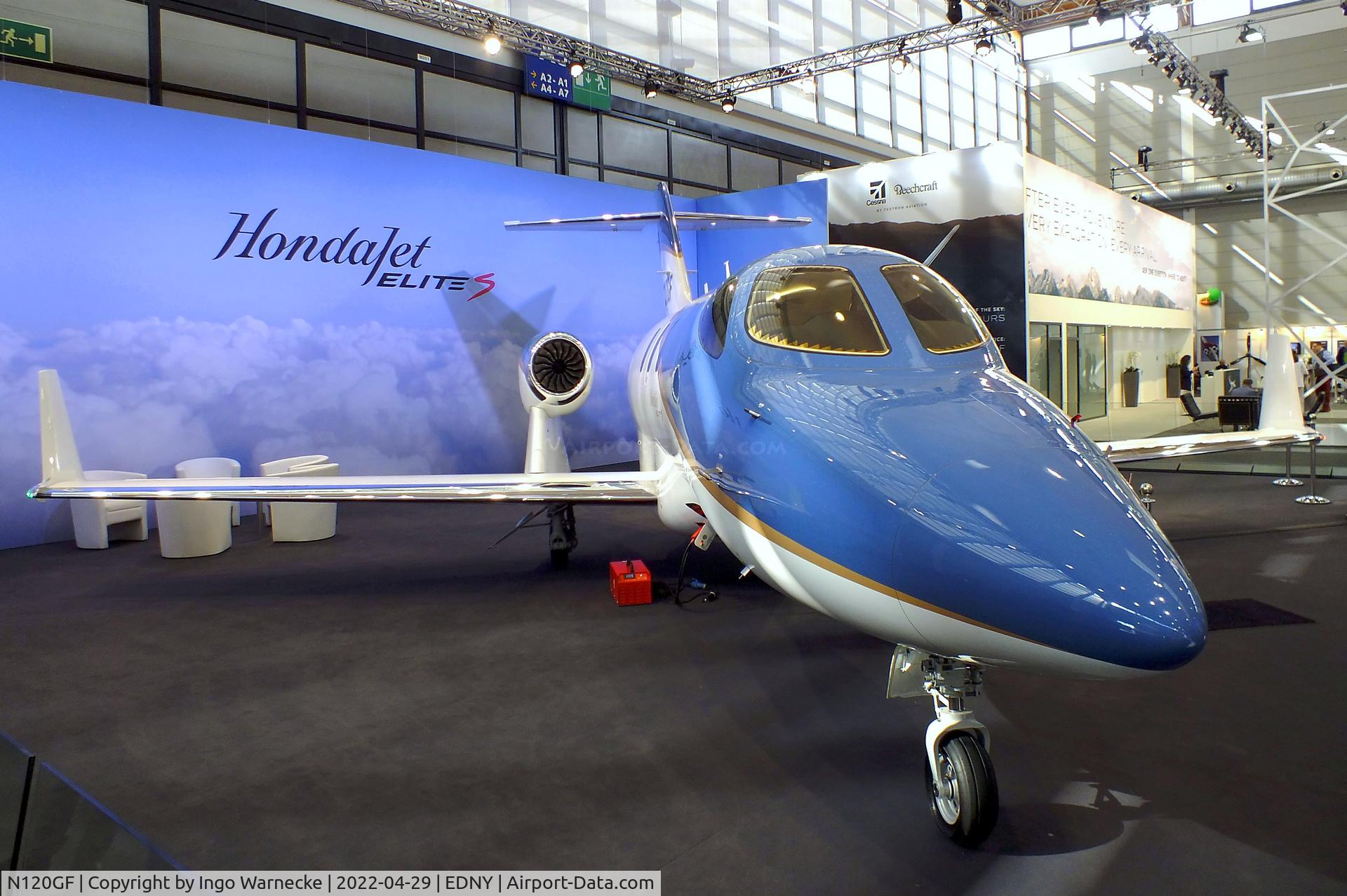 N120GF, 2022 Honda HA-420 Hondajet Elite S C/N 42000232, Honda HA-420 HondaJet Elite S at the AERO 2022, Friedrichshafen