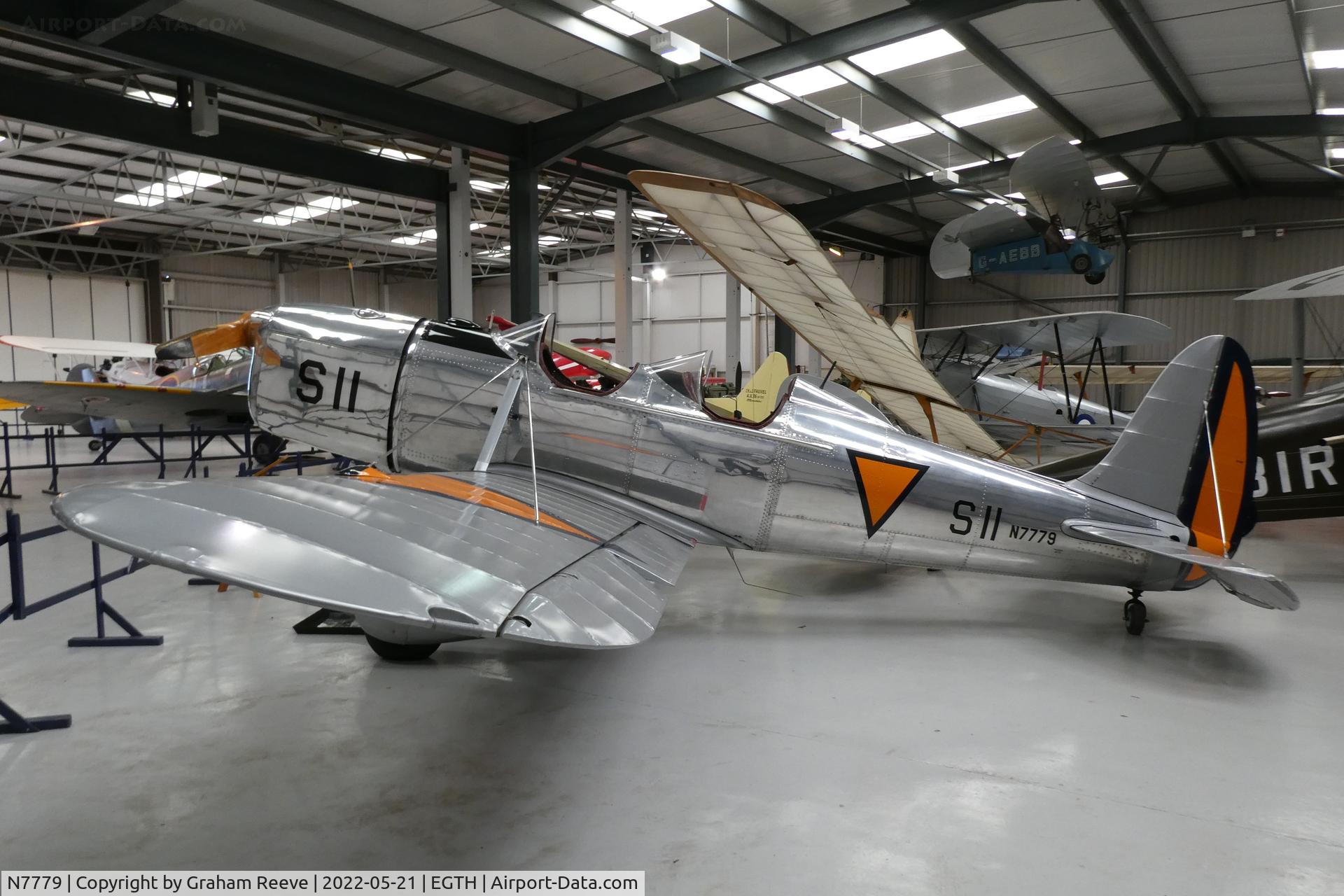 N7779, 1940 Ryan Aeronautical ST-A C/N 476, On display at the Shuttleworth Collection, Old Warden.