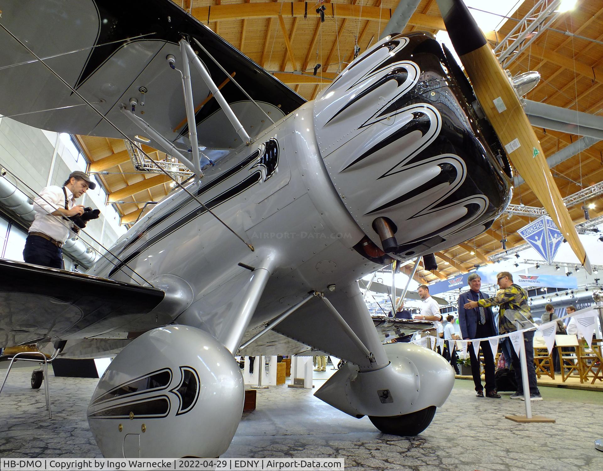 HB-DMO, Waco YMF-5C C/N F5C-8-153, Waco YMF-5C Classic at the AERO 2022, Friedrichshafen