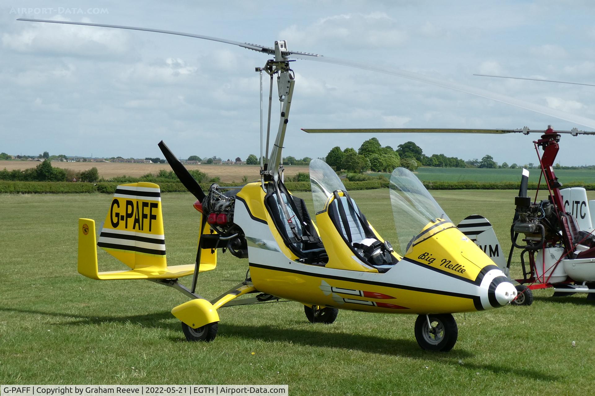 G-PAFF, 2011 Rotorsport UK MTOsport C/N RSUK/MTOS/039, Parked at Old Warden.