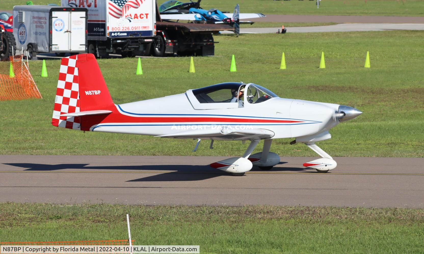 N87BP, 2007 Vans RV-7A C/N 70281, Sun N Fun 2022