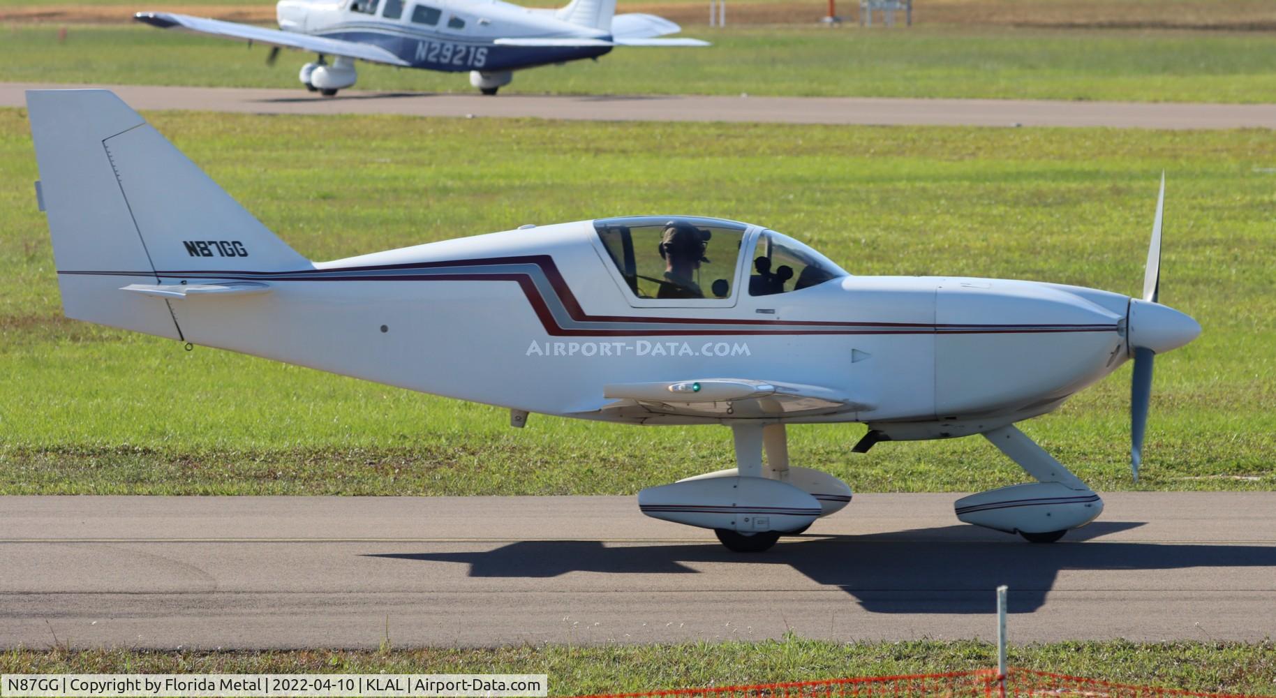 N87GG, 1987 Stoddard-Hamilton Glasair FT C/N 387, Sun N fun 2022