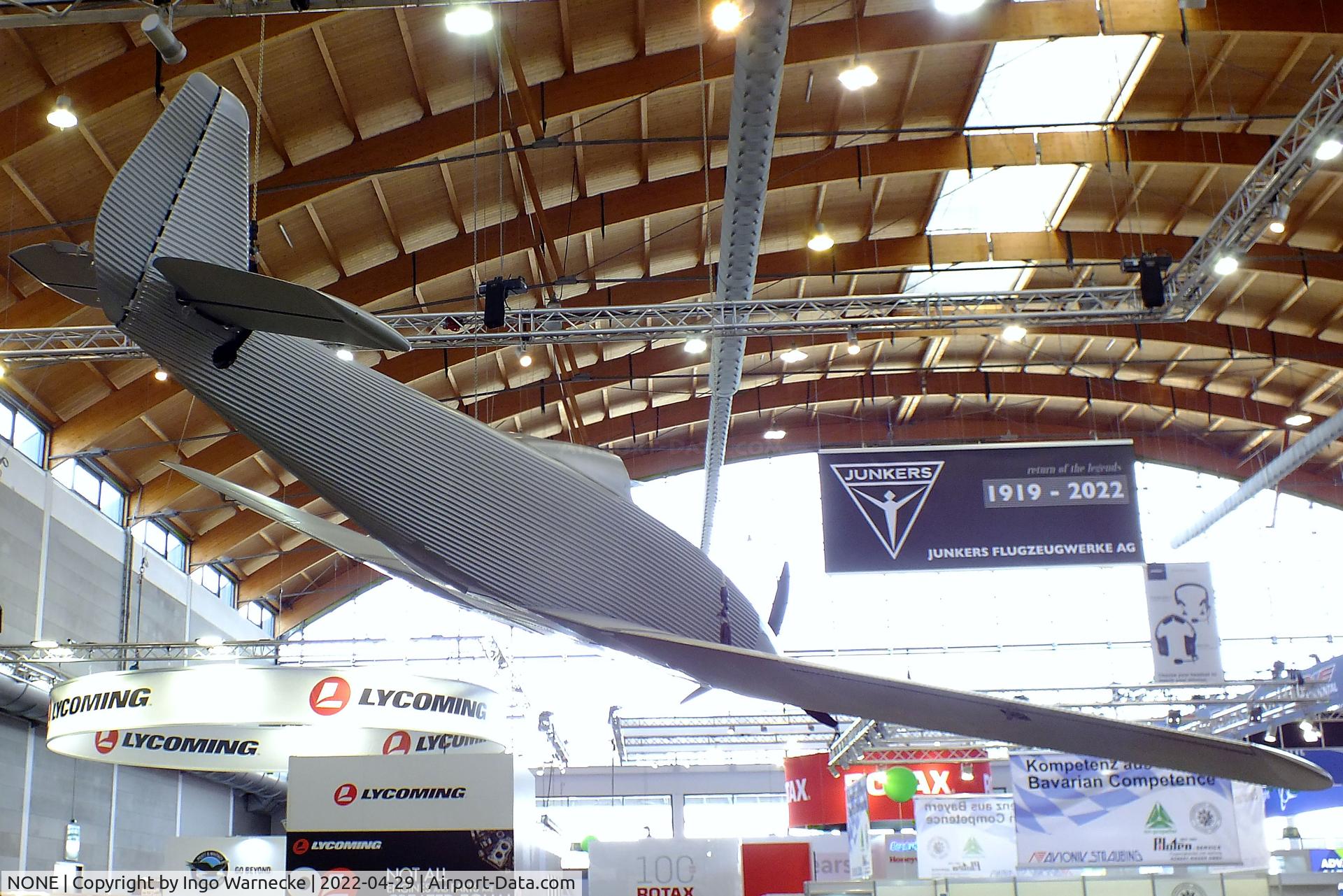 NONE, 2022 Junkers Flugzeugwerke AG A60 C/N 001, Junkers Flugzeugwerke AG A60 static test aircraft at the AERO 2022, Friedrichshafen