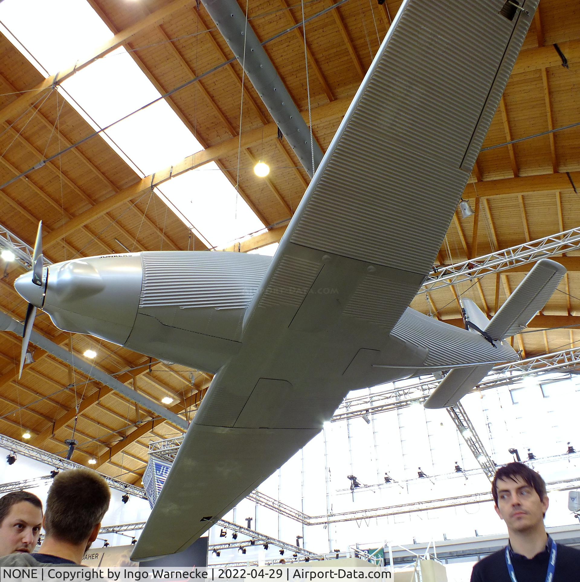 NONE, 2022 Junkers Flugzeugwerke AG A60 C/N 001, Junkers Flugzeugwerke A60 static test aircraft at the AERO 2022, Friedrichshafen