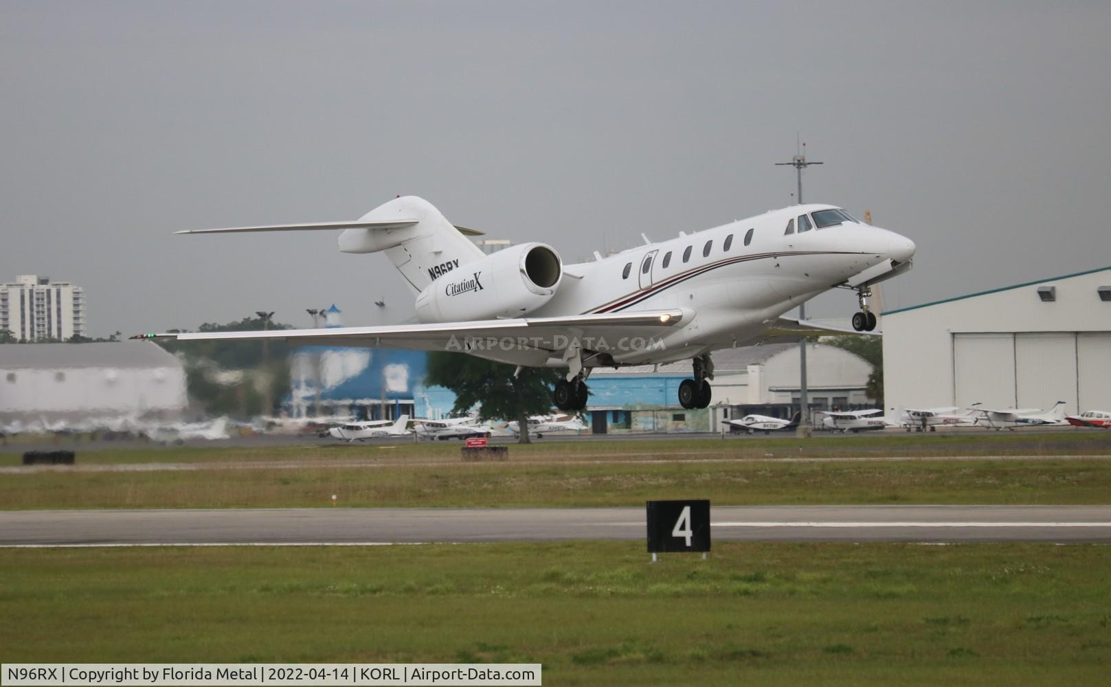 N96RX, 1998 Cessna 750 Citation X Citation X C/N 750-0044, ORL 2022