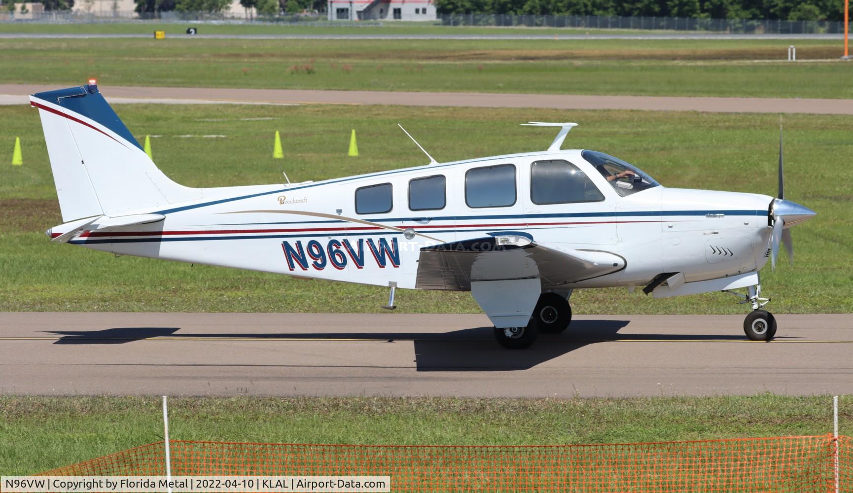 N96VW, Beech A36 Bonanza 36 C/N E-1189, Sun N fun 2022