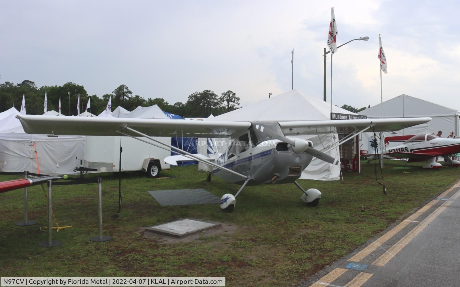 N97CV, 2022 American Champion 7GCBC C/N 1482-2022, Sun N fun 2022