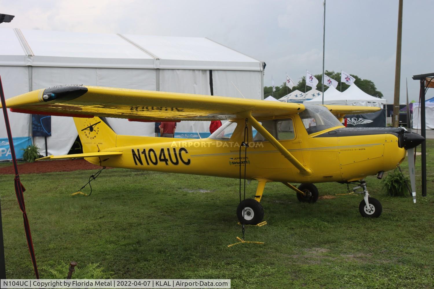 N104UC, Cessna 152 C/N 15284673, Sun N Fun 2022