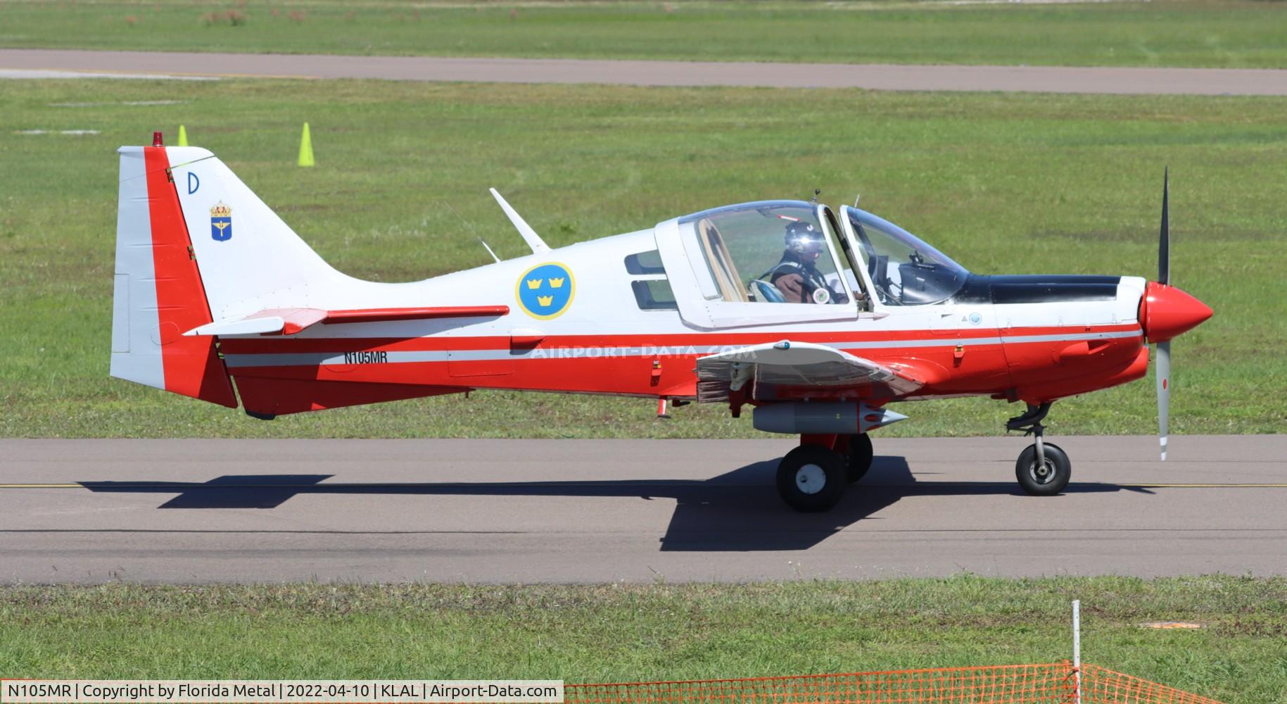 N105MR, 1971 Scottish Aviation Sk.61D Bulldog C/N BH100/138, Sun N Fun 2022