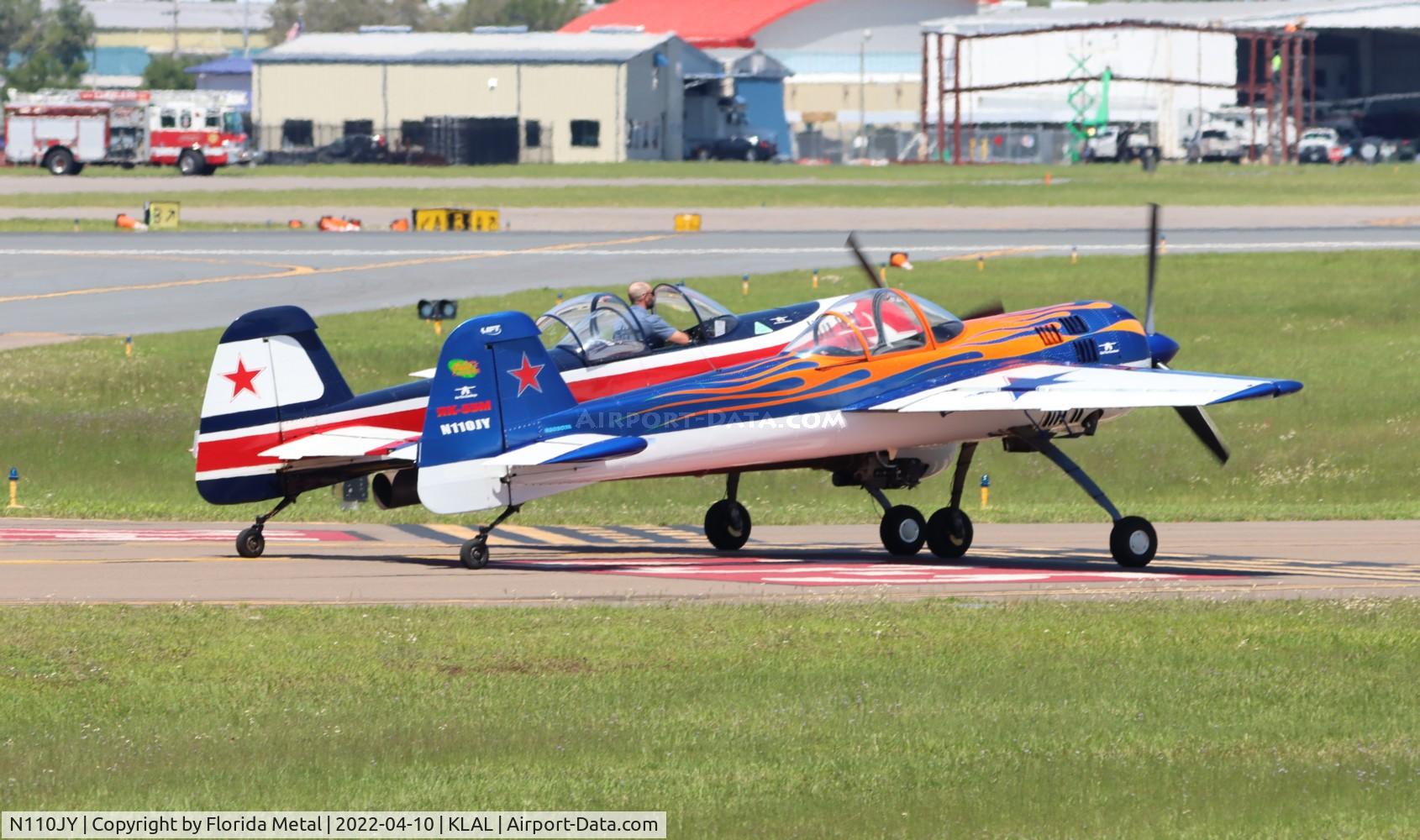N110JY, 2017 YAK110 LLC Yak-110 C/N 001, Sun N fun 2022
