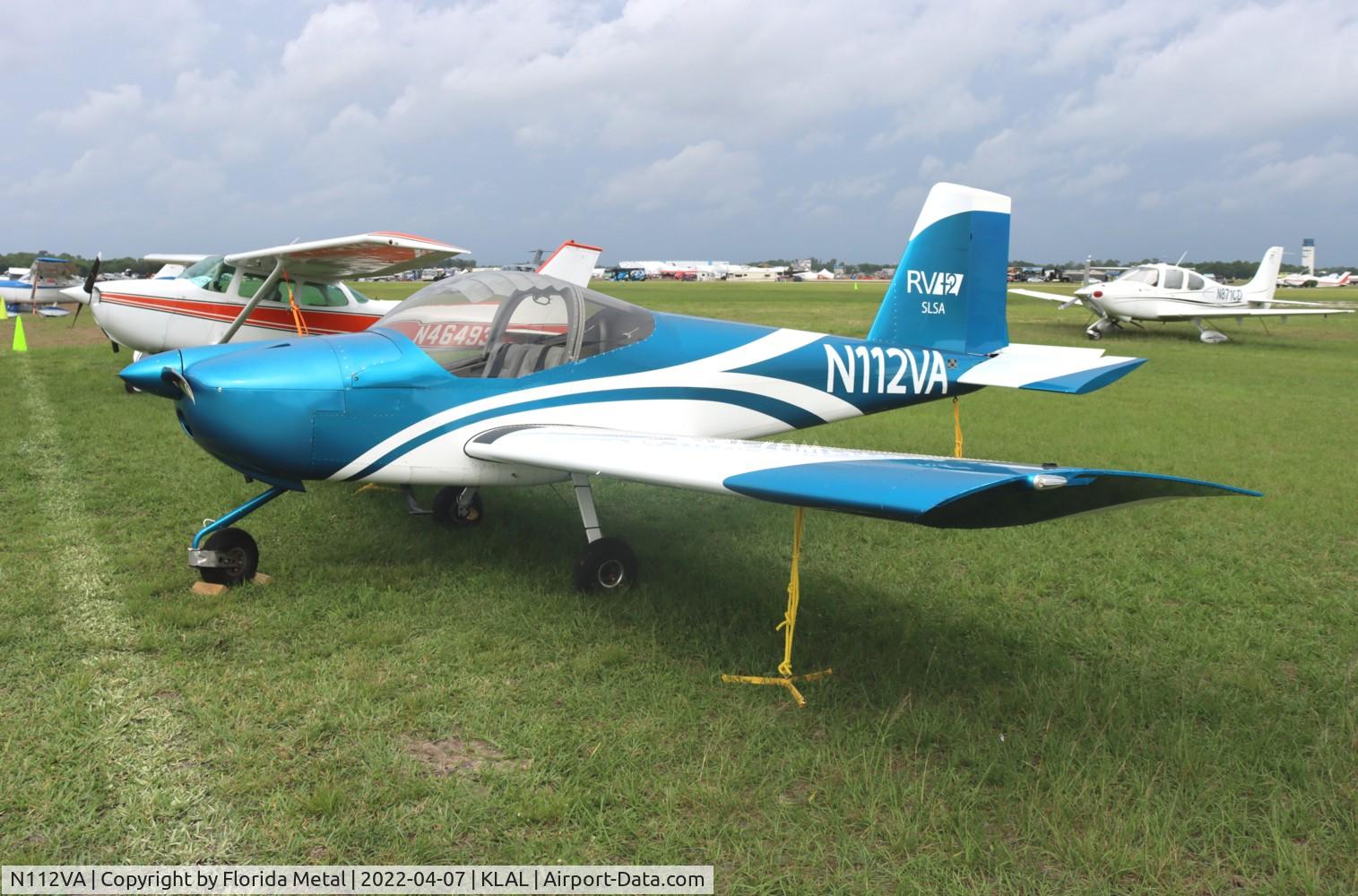 N112VA, 2012 Van's RV-12 C/N 12004, Sun N fun 2022