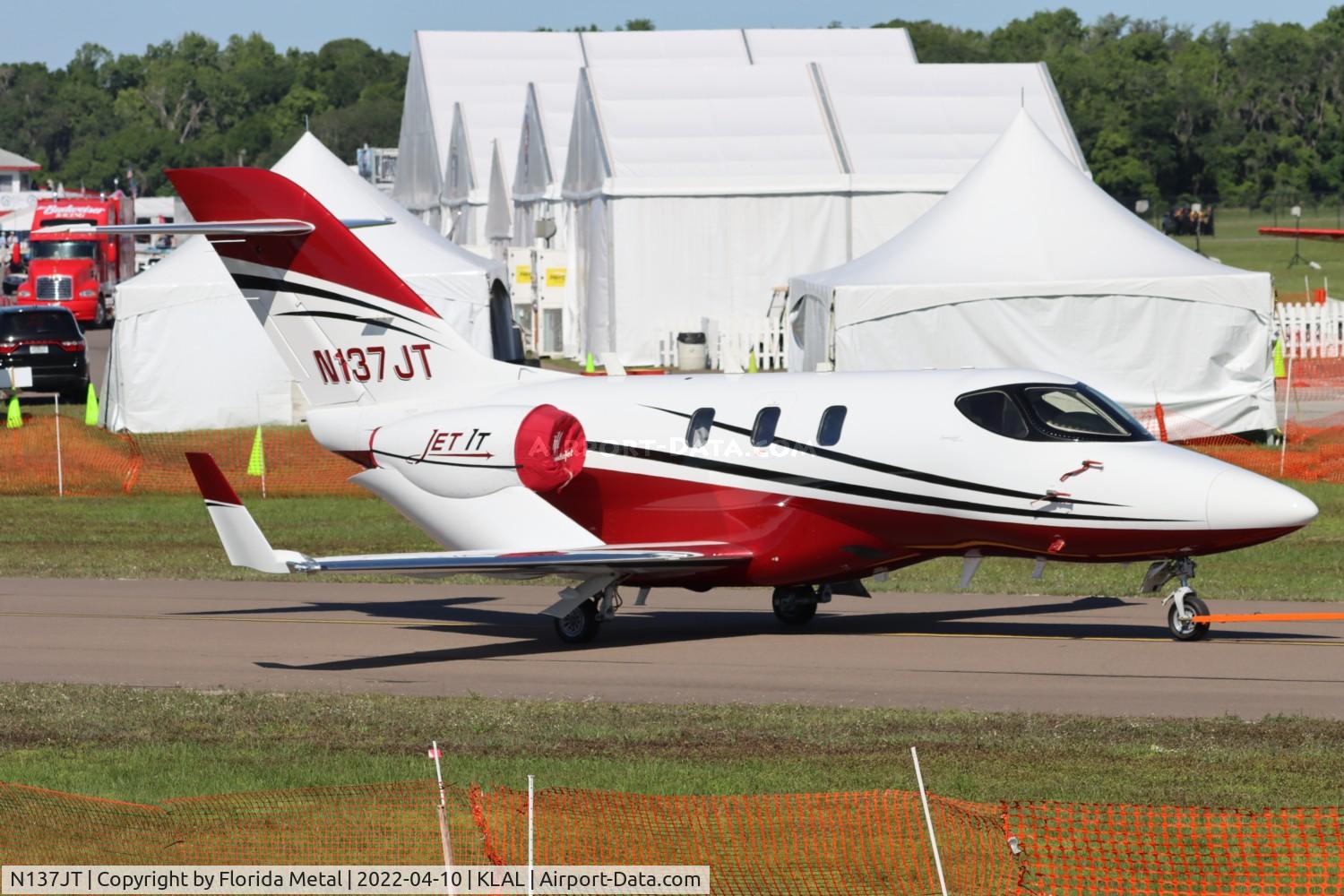 N137JT, 2019 Honda HA-420 Hondajet C/N 42000178, Sun N Fun 2022