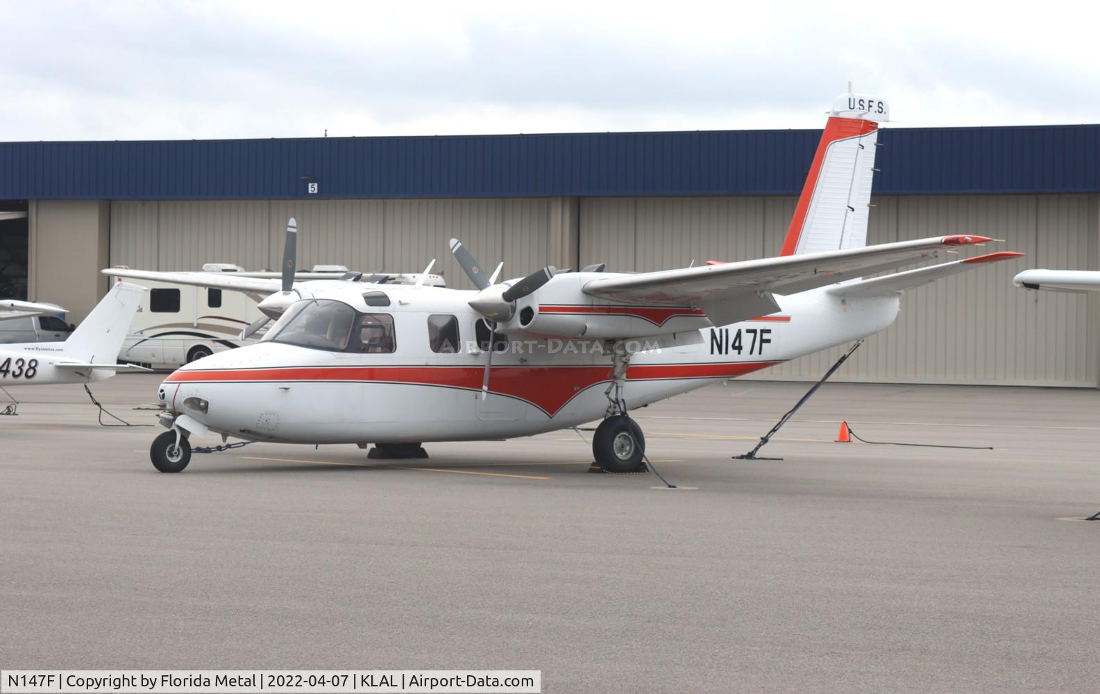 N147F, 1964 Aero Commander 500B Commander C/N 1432-152, Aerocommander 500B