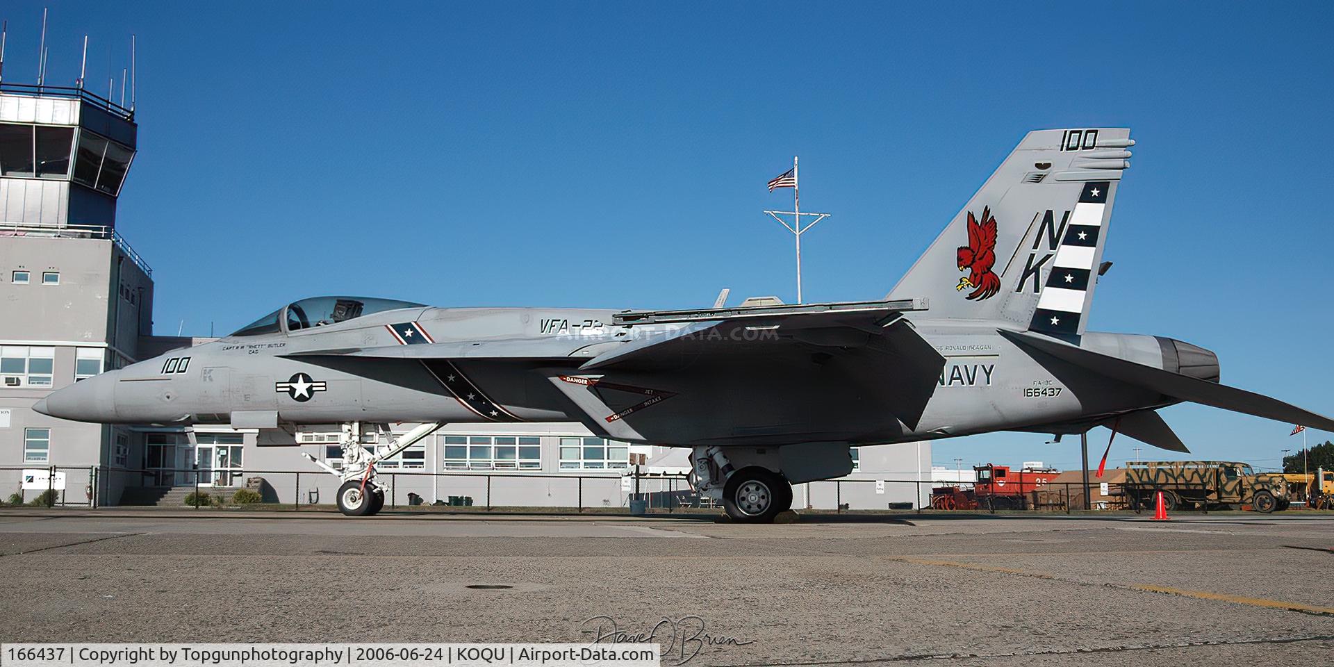166437, Boeing F/A-18E Super Hornet C/N E082, VFA-22 Fighting Redcocks