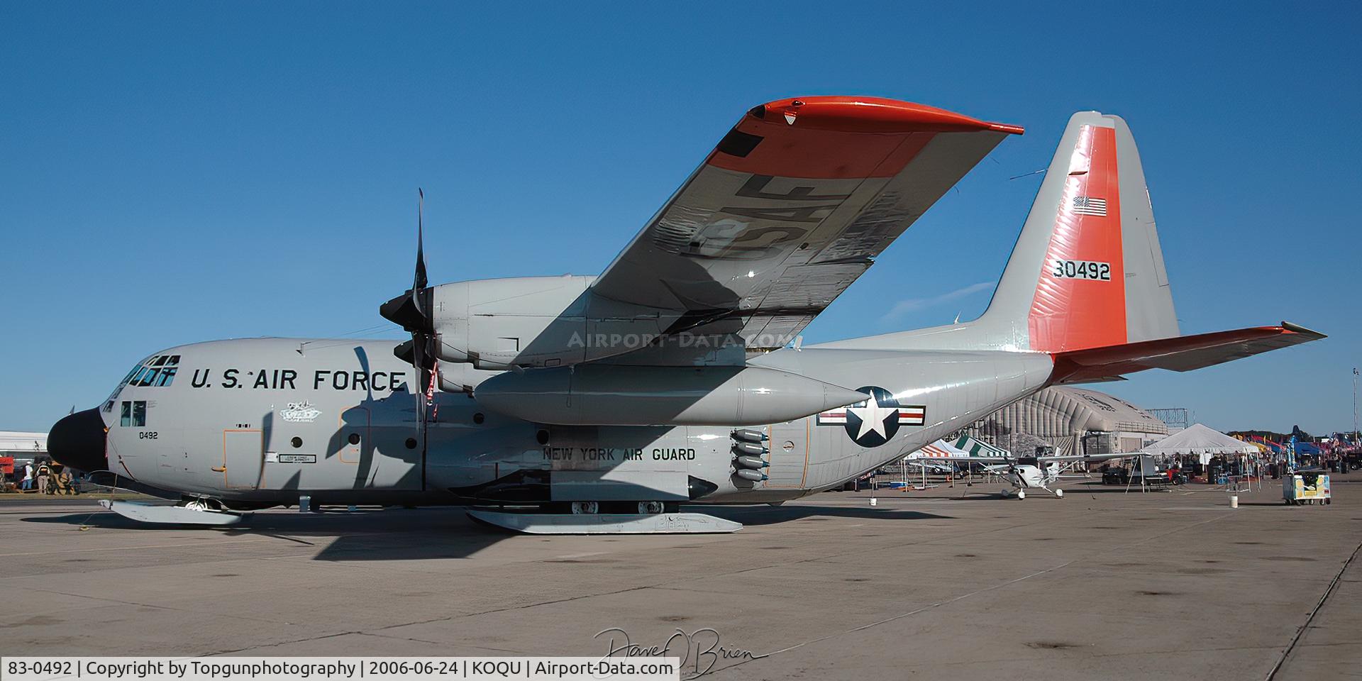 83-0492, 1983 Lockheed LC-130H Hercules C/N 382-5013, 139th AS/ Schenectady NY