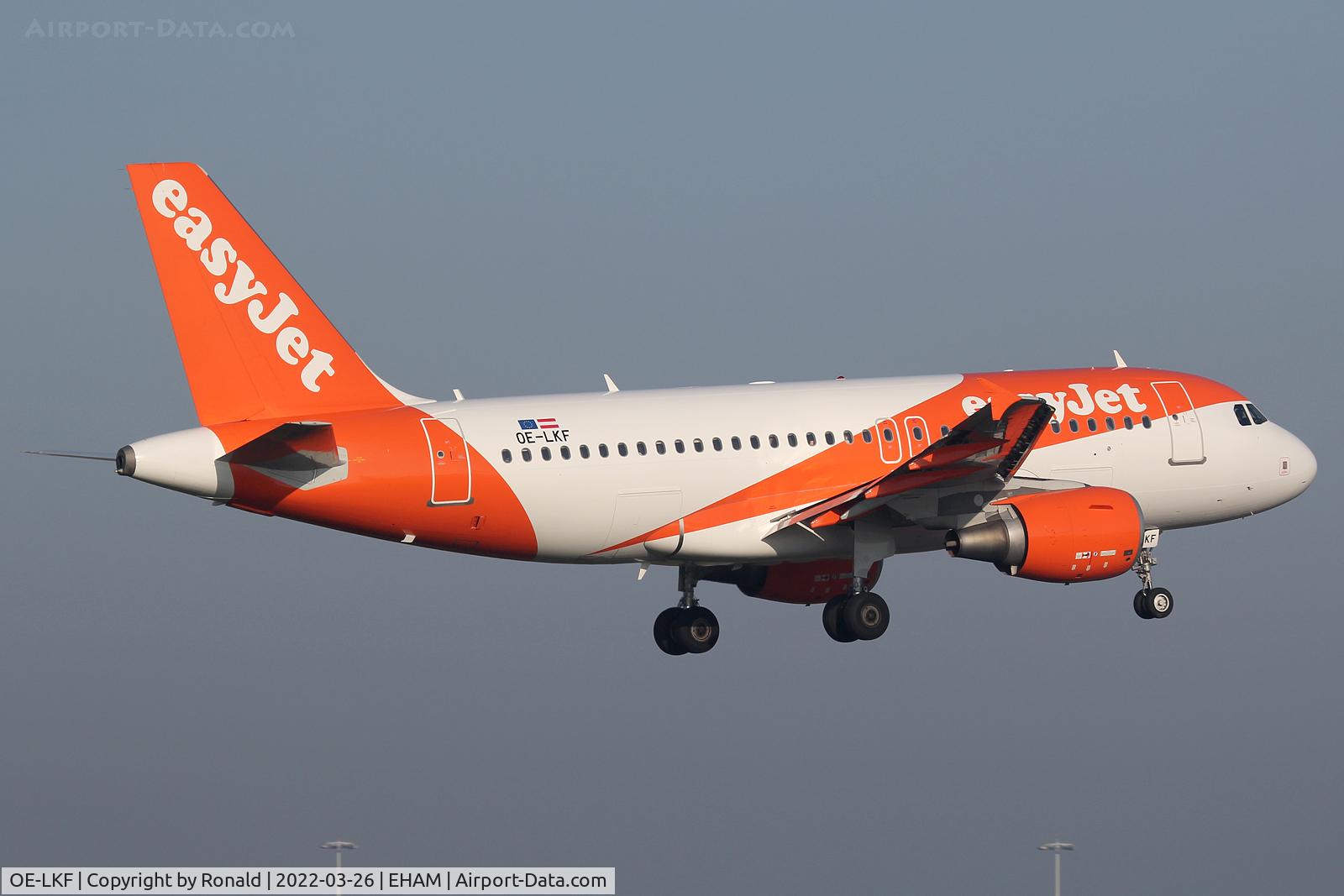 OE-LKF, 2008 Airbus A319-111 C/N 3746, at spl