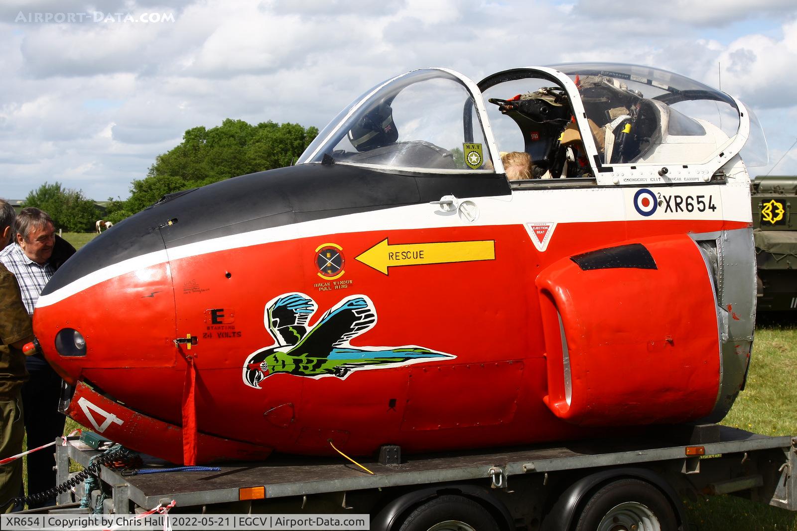 XR654, 1963 BAC 84 Jet Provost T.4 C/N Not found XR654, Sleap