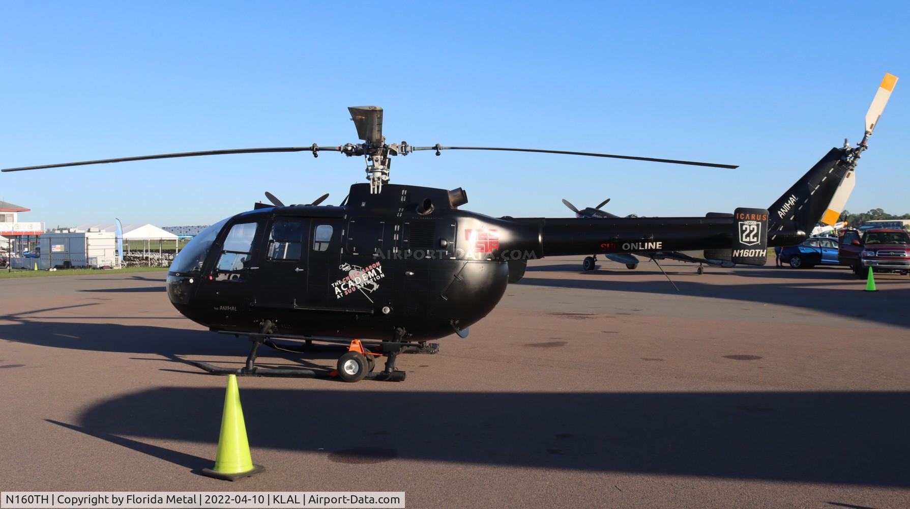 N160TH, 1982 MBB Bo-105S C/N S-610, Sun N Fun 2022