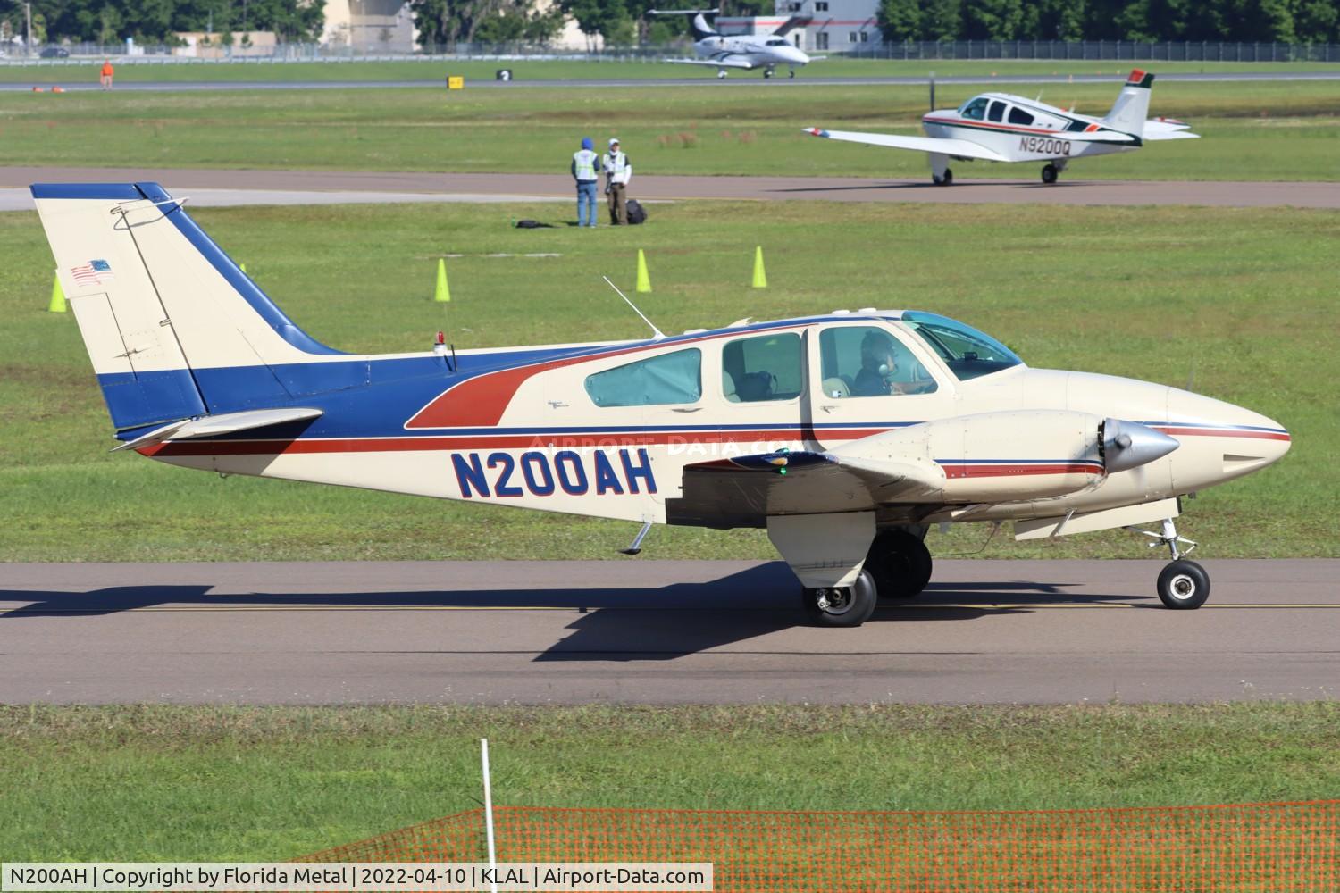 N200AH, 1962 Beech 95-A55 Baron C/N TC-335, Sun N fun 2022