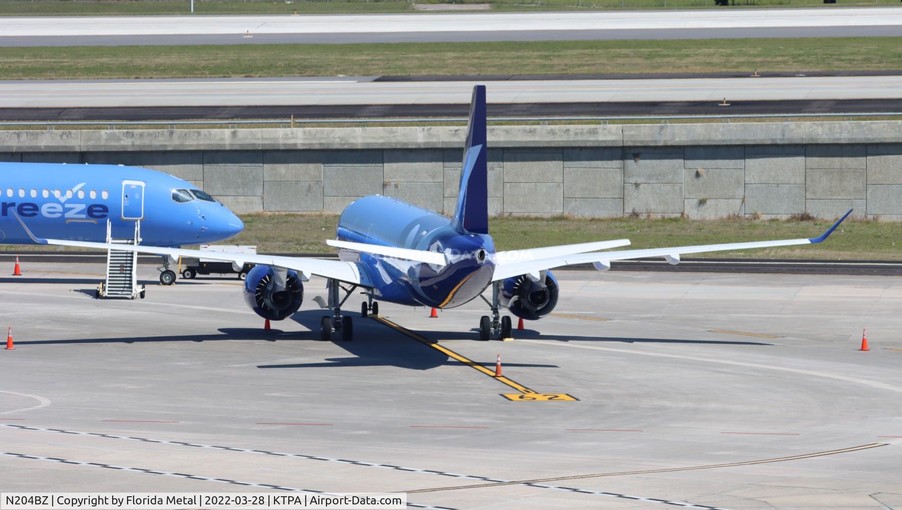 N204BZ, 2022 Airbus A220-300 C/N 55137, Breeze