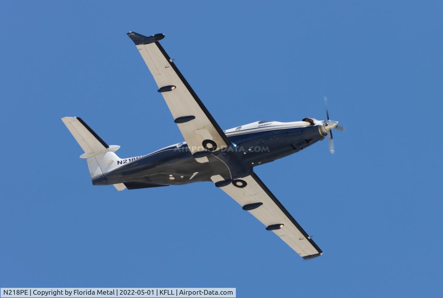 N218PE, 2010 Pilatus PC-12/47E C/N 1218, FLL 2022