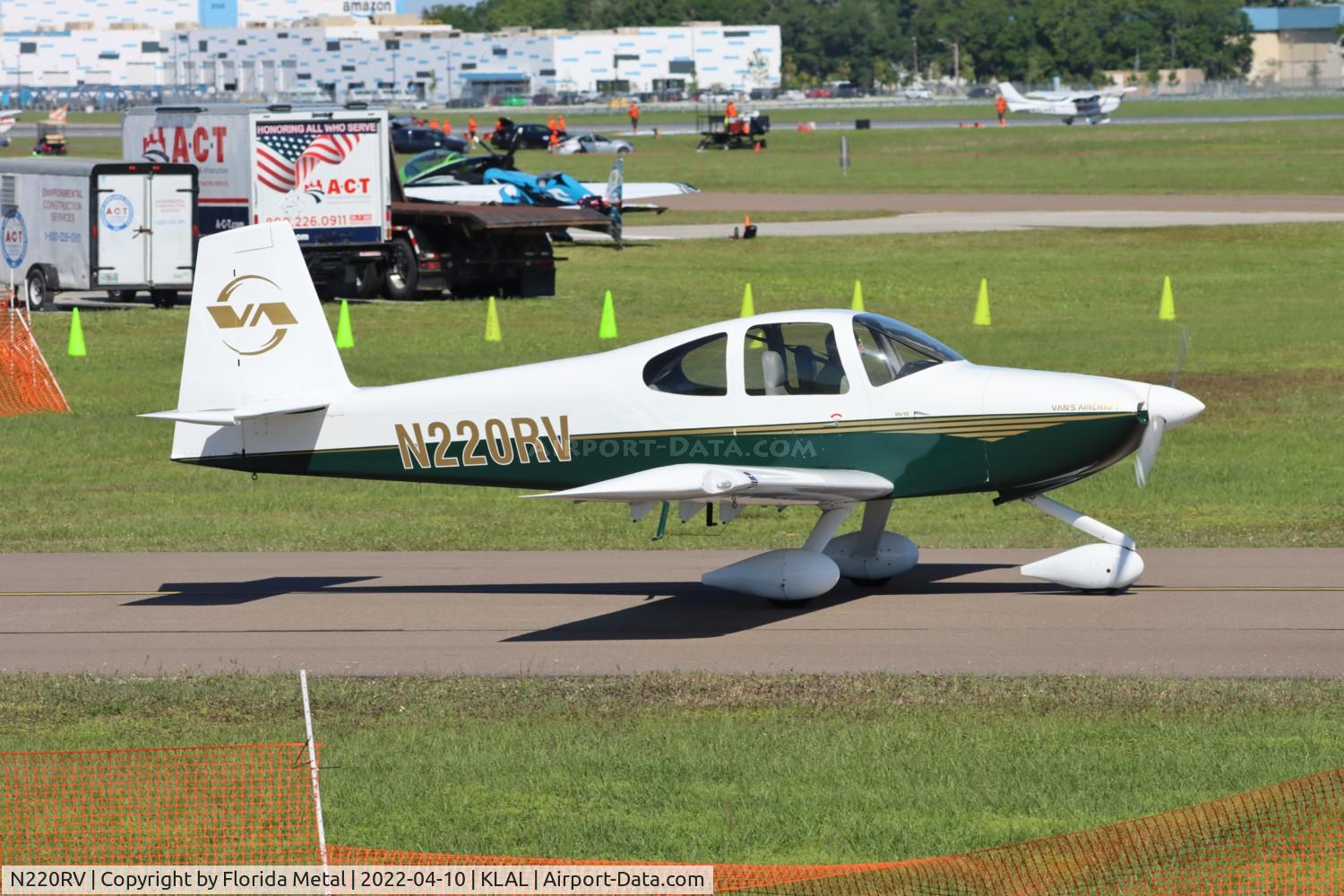 N220RV, 2004 Vans RV-10 C/N 40210, Sun N Fun 2022