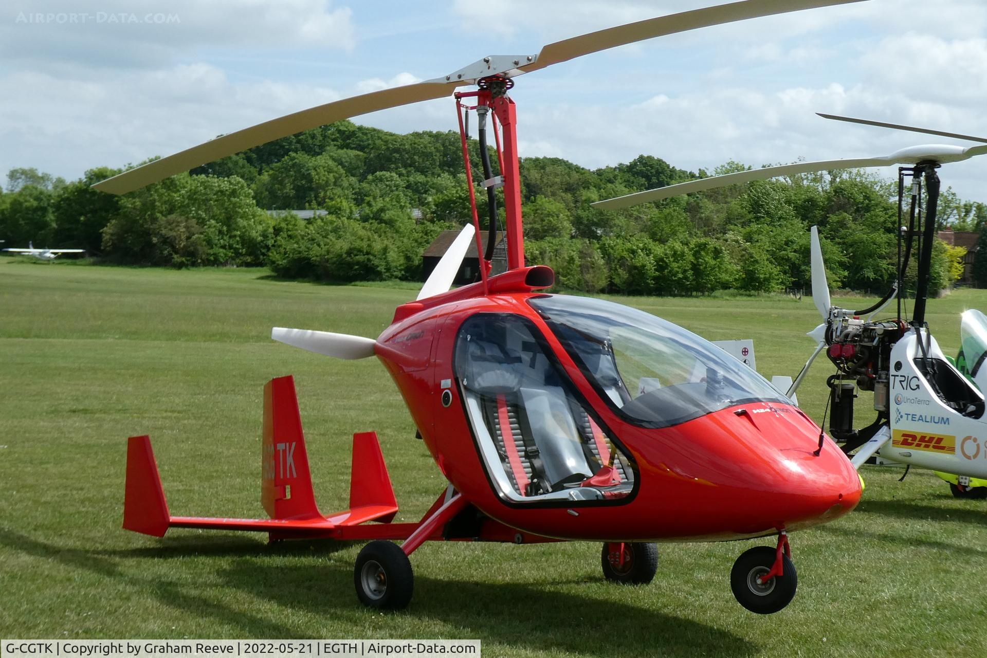 G-CGTK, 2011 Magni Gyro M-24C Orion C/N 24-11-6214, Parked at Old Warden.