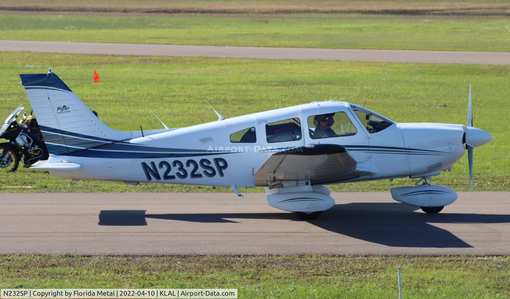 N232SP, 1978 Piper PA-28-181 C/N 28-7990205, Sun N fun 2022