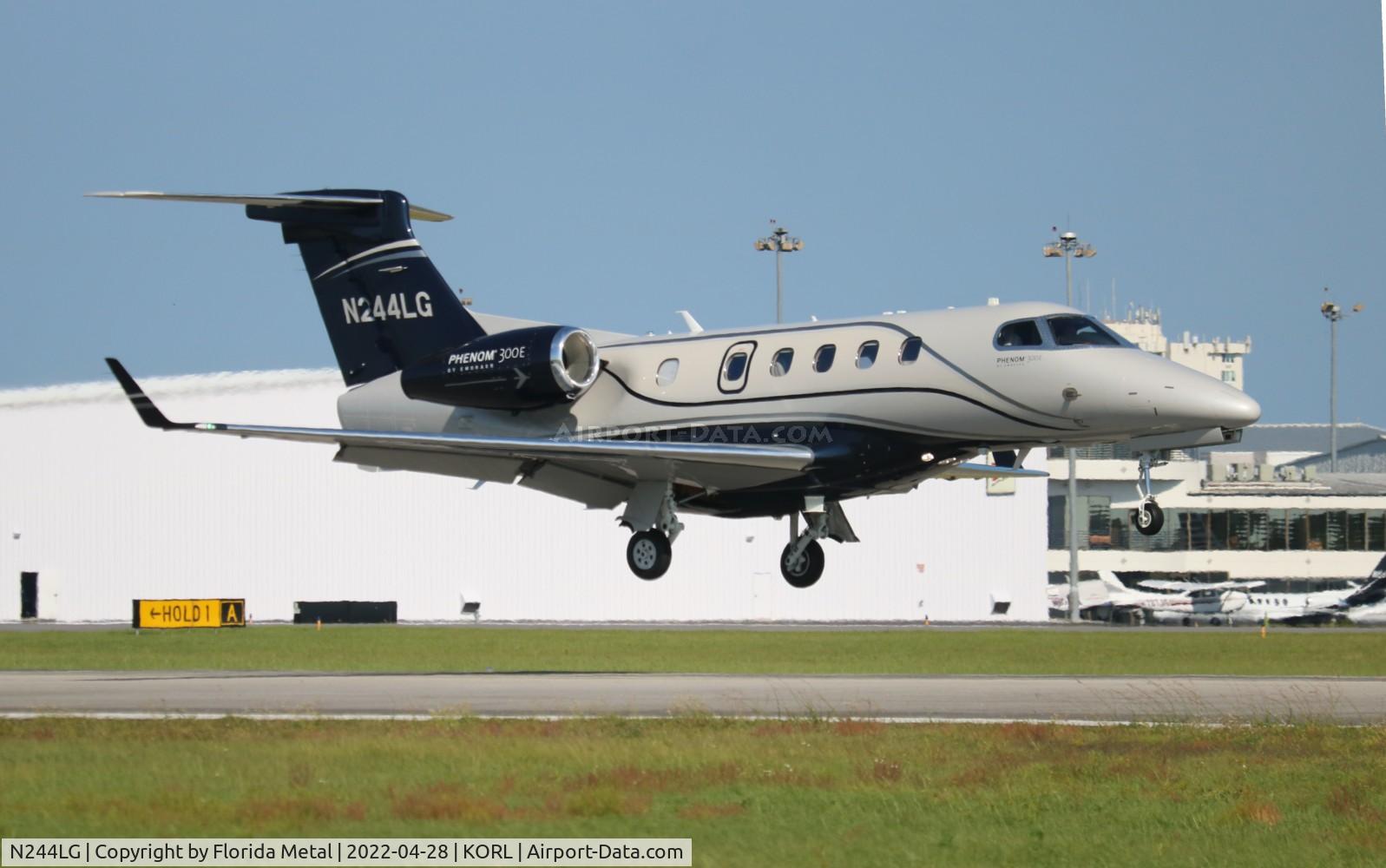 N244LG, 2021 Embraer EMB-505 Phenom 300E C/N 50500641, ORL 2022