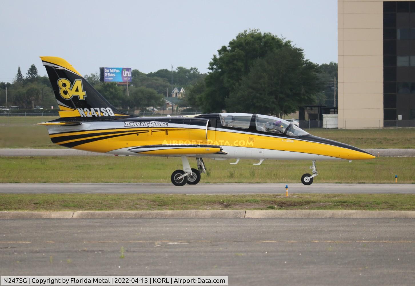 N247SG, 1984 Aero Vodochody L-39C C/N 433135, ORL 2022
