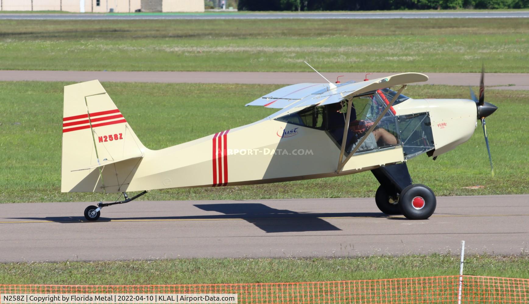 N258Z, 2020 Just Aircraft Highlander C/N JA525-08-18, Sun N fun 2022