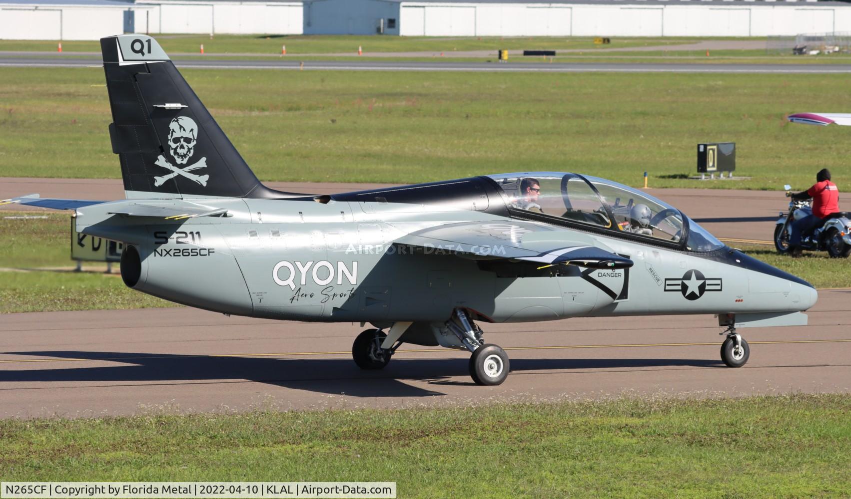 N265CF, 1987 Siai-Marchetti S-211 C/N 45/08-003, Sun N Fun 2022
