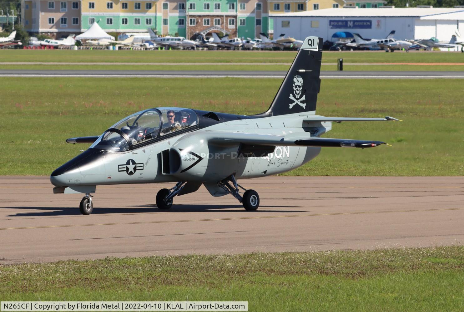 N265CF, 1987 Siai-Marchetti S-211 C/N 45/08-003, Sun N fun 2022