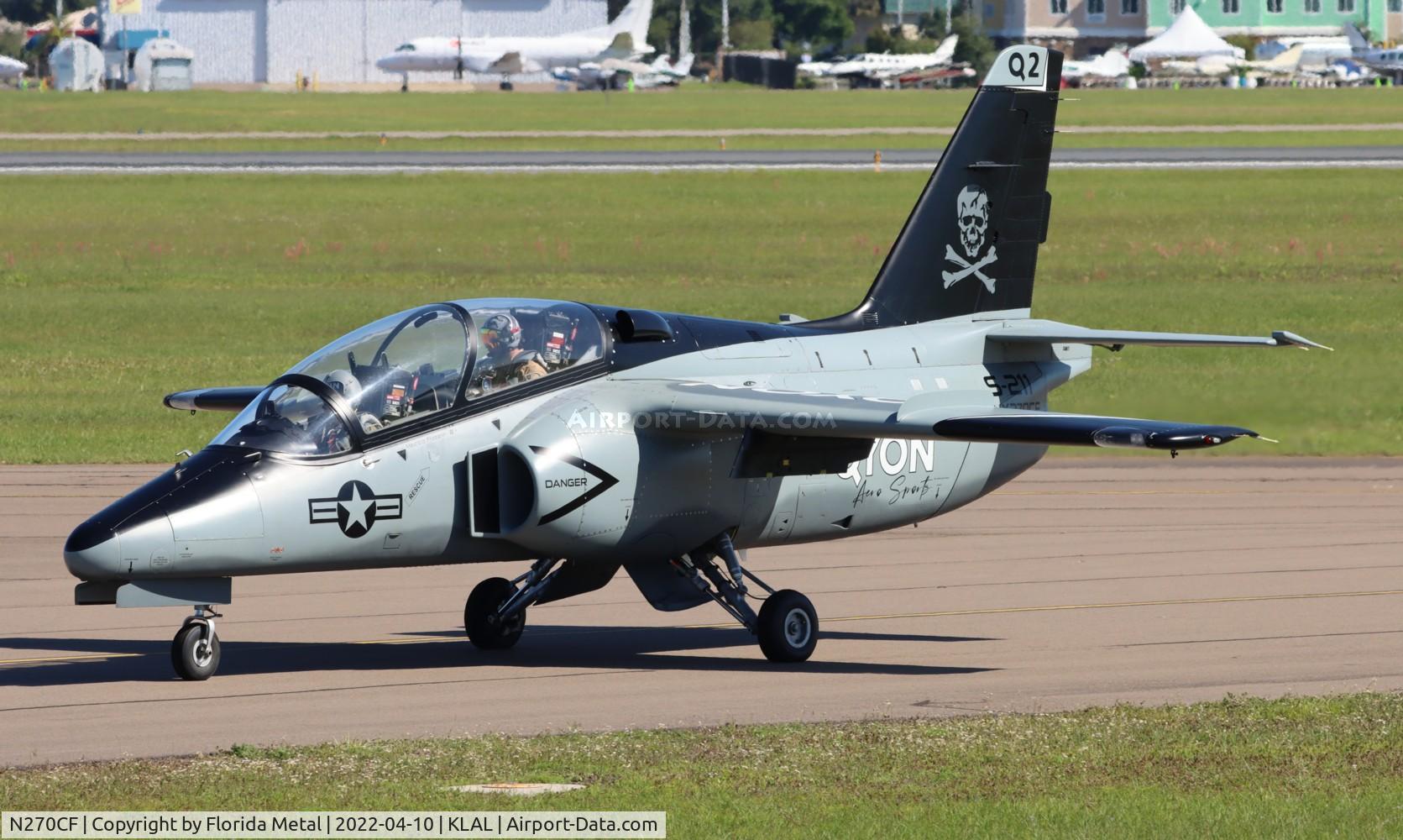 N270CF, 1985 SIAI-Marchetti S-211 C/N 009/02-006, Sun N Fun 2022