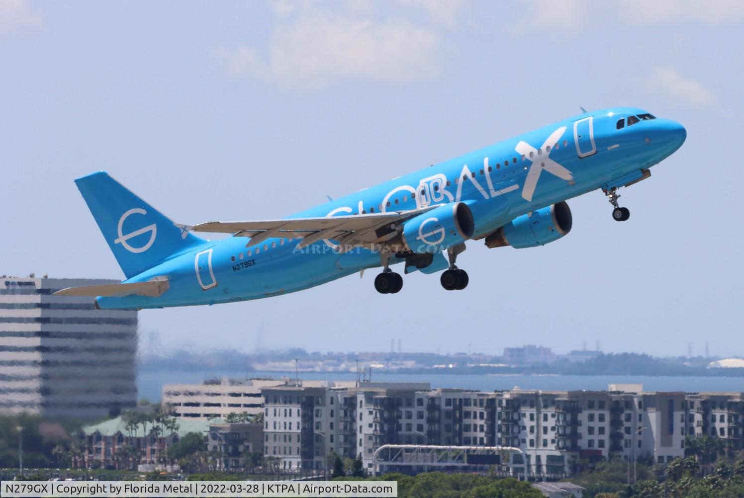 N279GX, 2008 Airbus A320-214 C/N 3605, TPA 2022