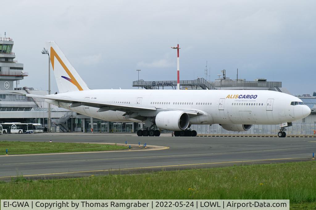 EI-GWA, 2001 Boeing 777-212/ER C/N 30871, AlisCargo Airlines Boeing 777-212(ER) ex Singapore Airlines (9V-SVF)