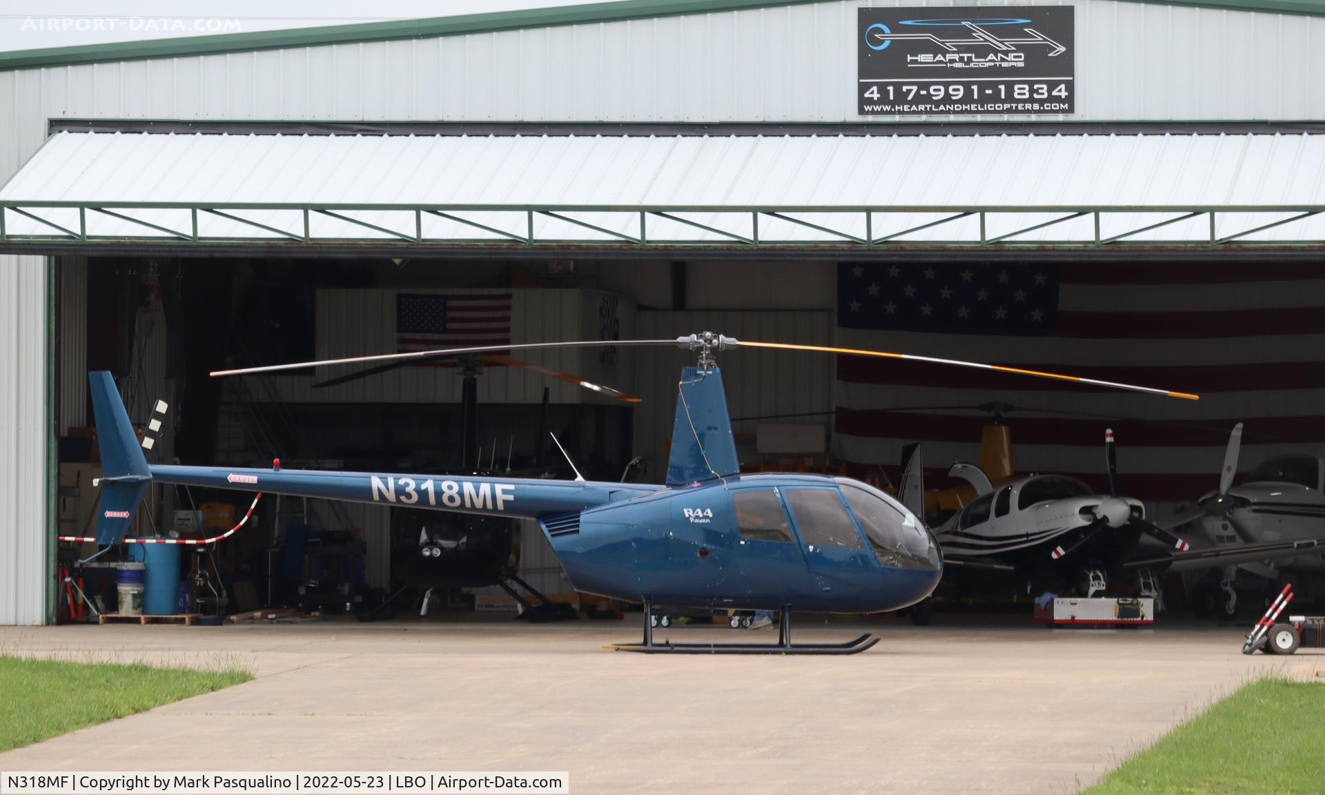 N318MF, 1994 Robinson R44 C/N 0073, Robinson R44