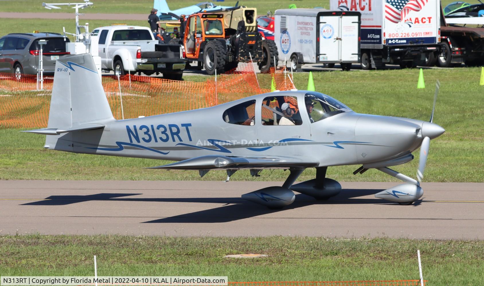 N313RT, Vans RV-10 C/N 41043, Sun N Fun 2022