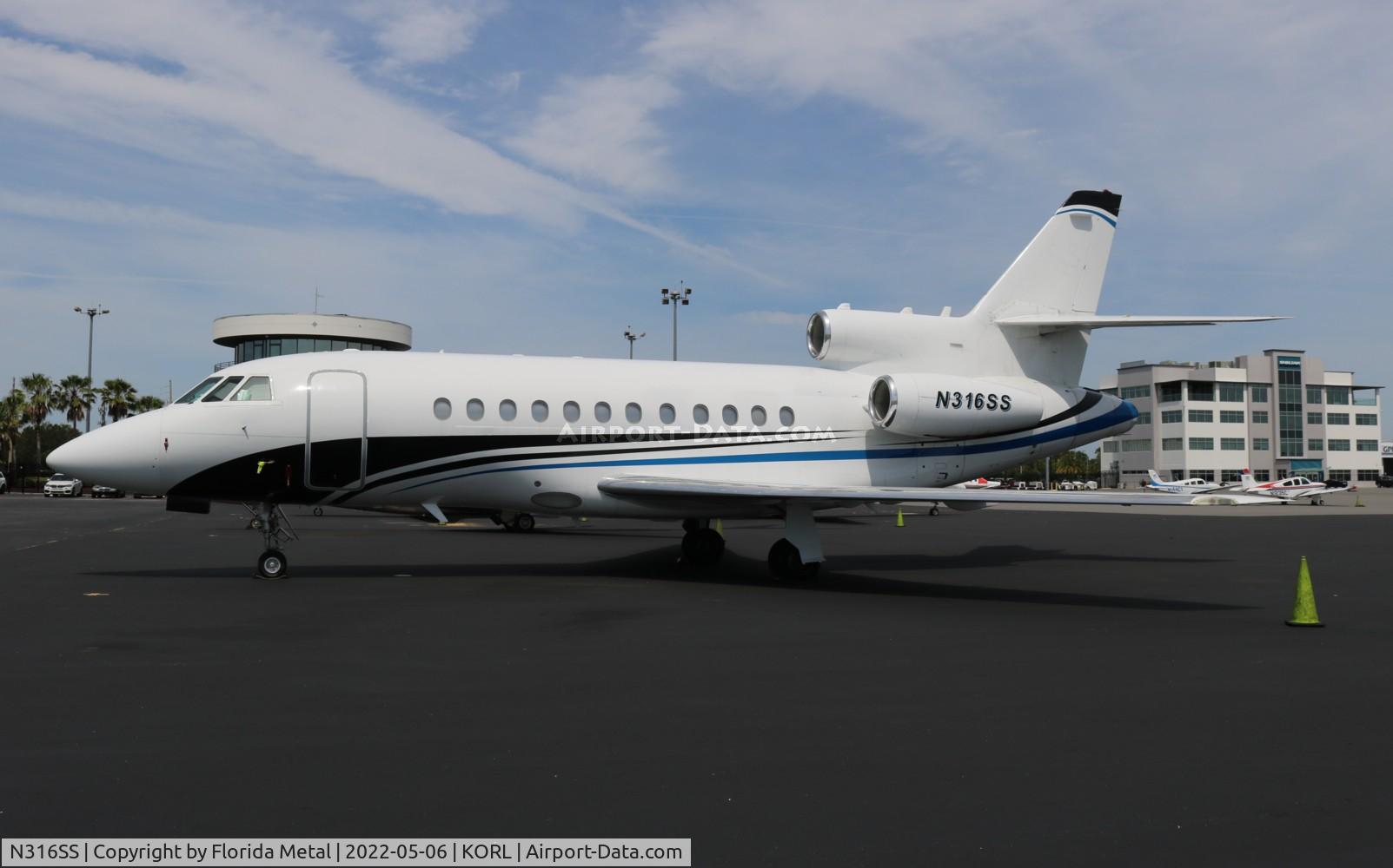 N316SS, 1987 Dassault Falcon 900 C/N 8, ORL 2022