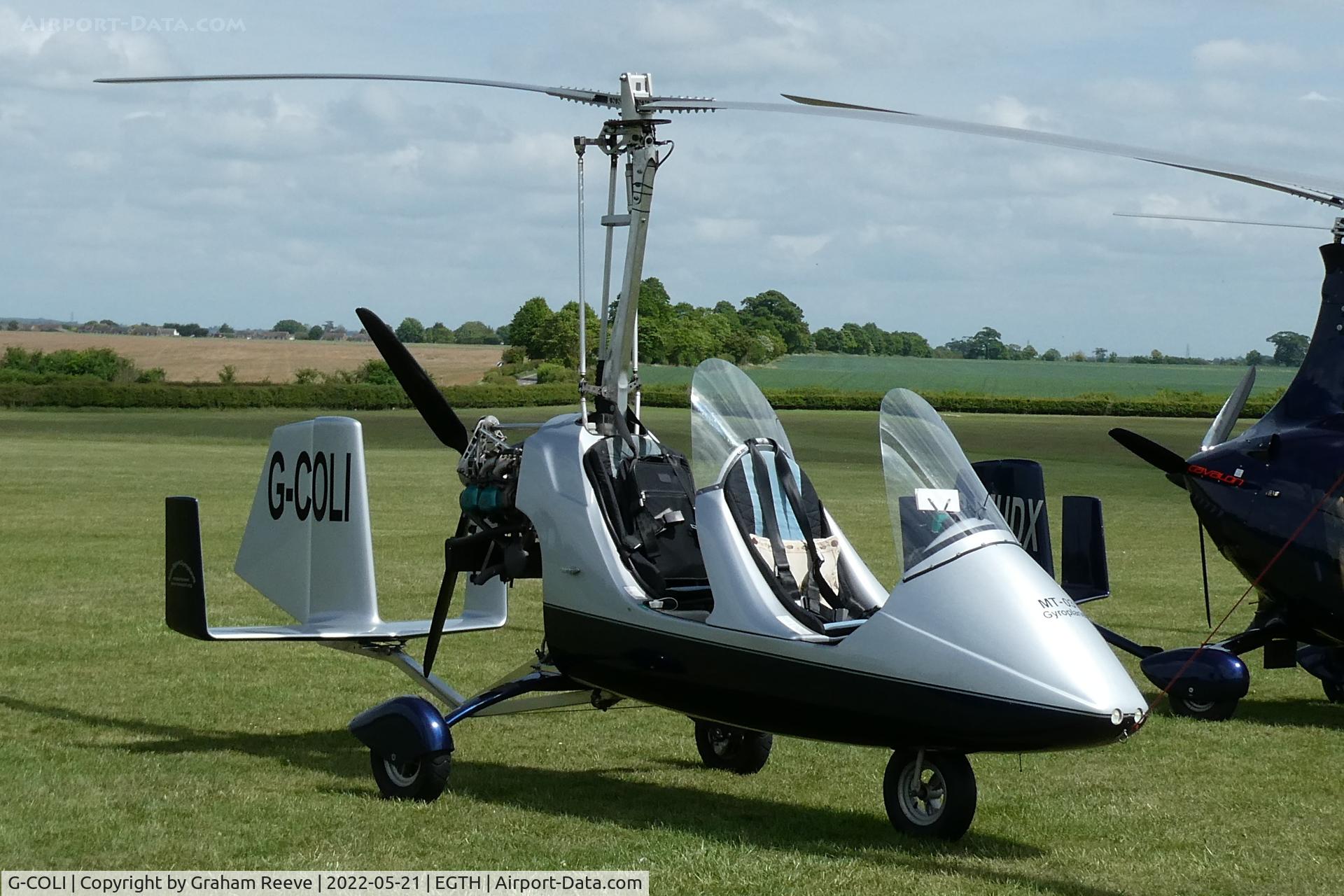 G-COLI, 2008 Rotorsport UK MT-03 C/N RSUK/MT-03/037, Parked at Old Warden.