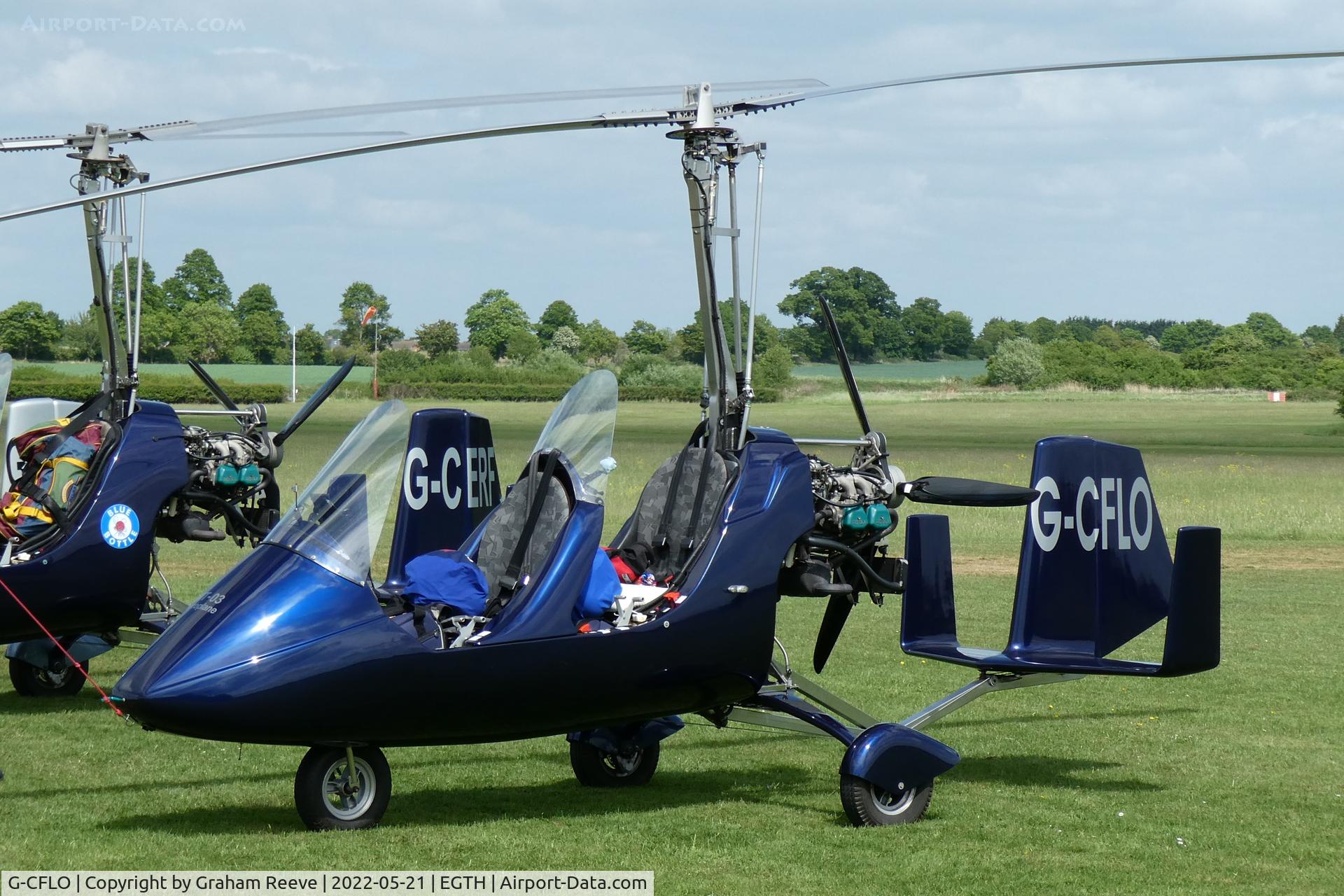 G-CFLO, 2008 Rotorsport UK MT-03 C/N RSUK/MT-03/053, Parked at Old Warden.
