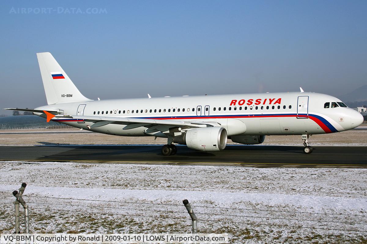 VQ-BBM, 2001 Airbus A320-214 C/N 1578, at lows